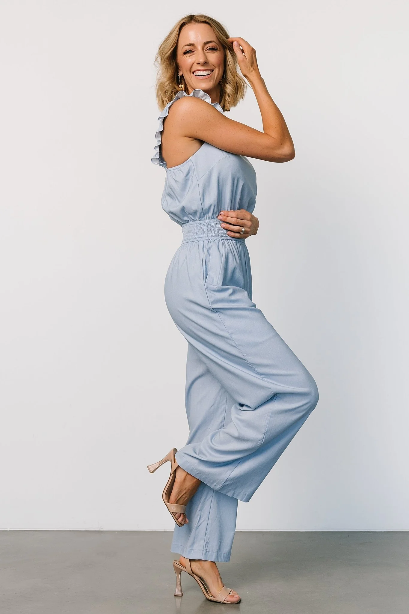 Robyn Jumpsuit | Denim Blue