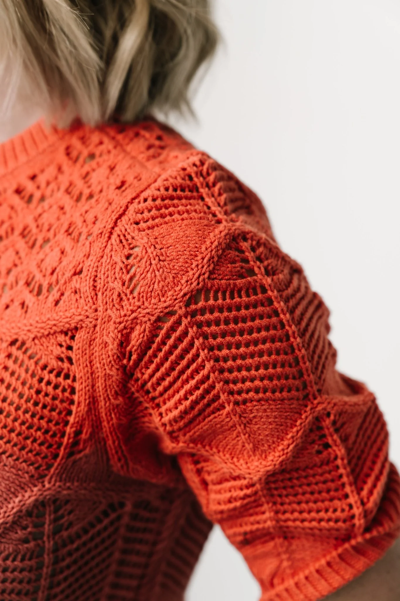 Josella Knit Top | Rust