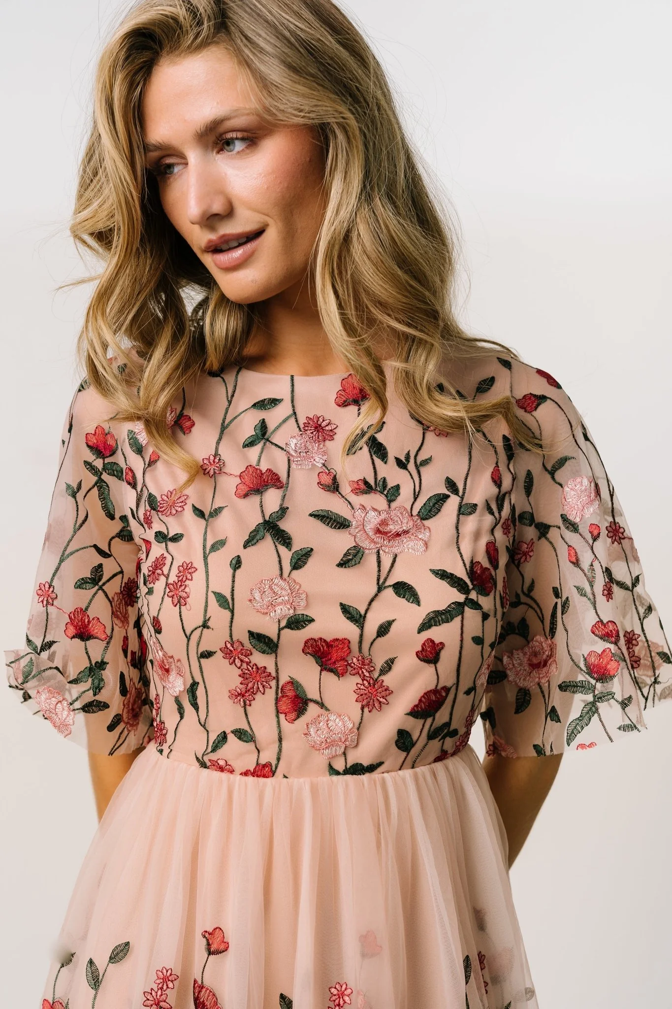 Duchess Tulle Dress | Rose Garden