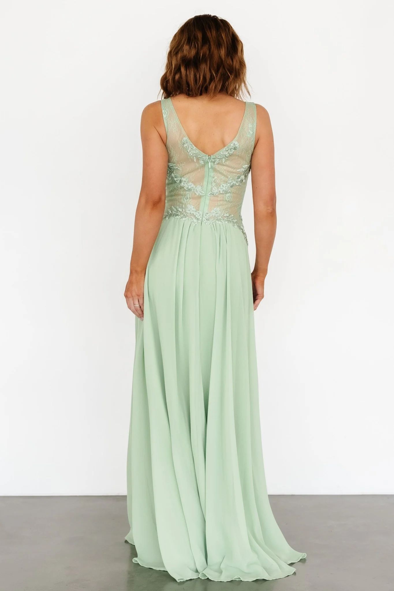 Konstantina Gown | Sage