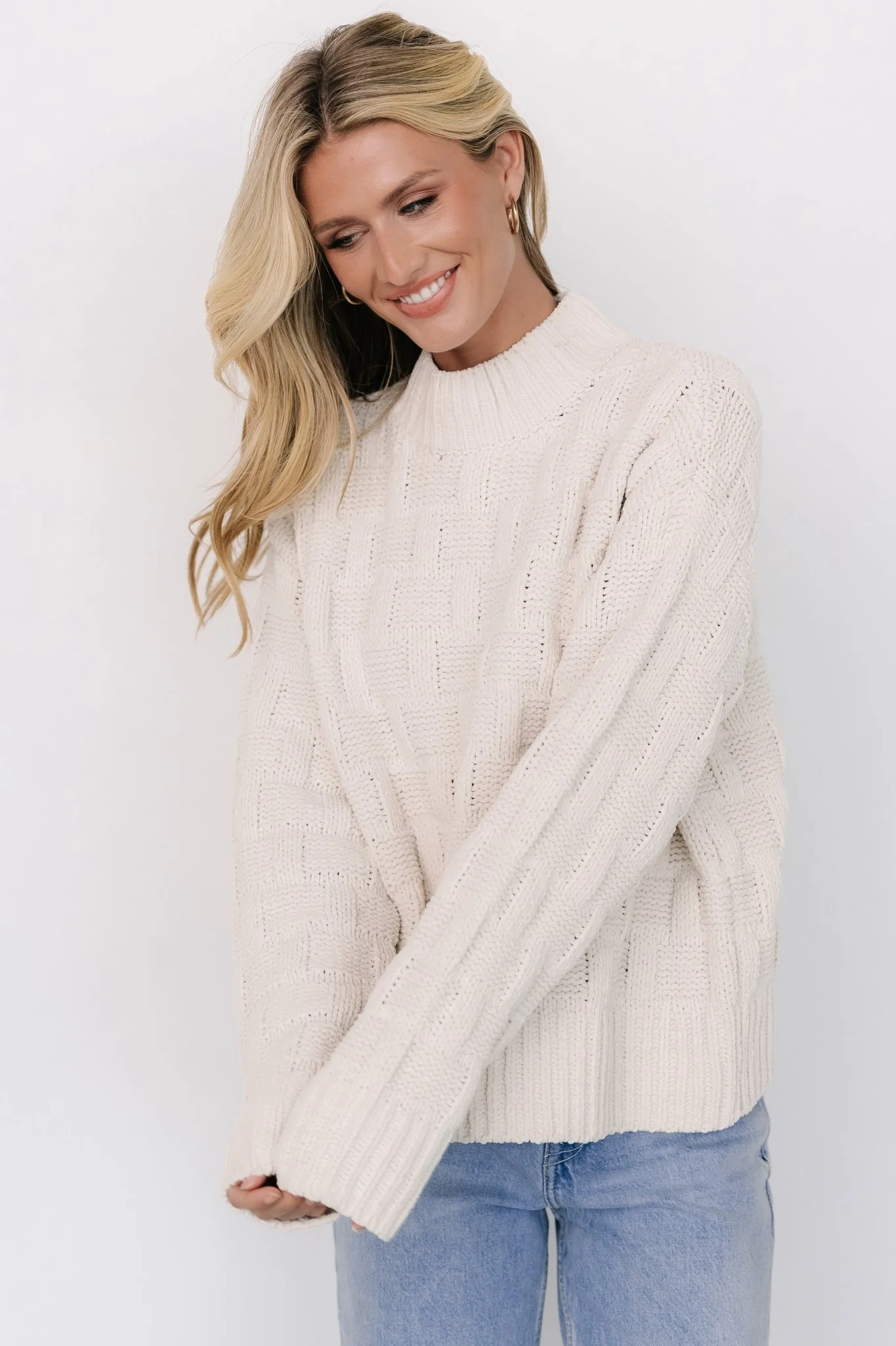 Stetson Knit Sweater | Ivory