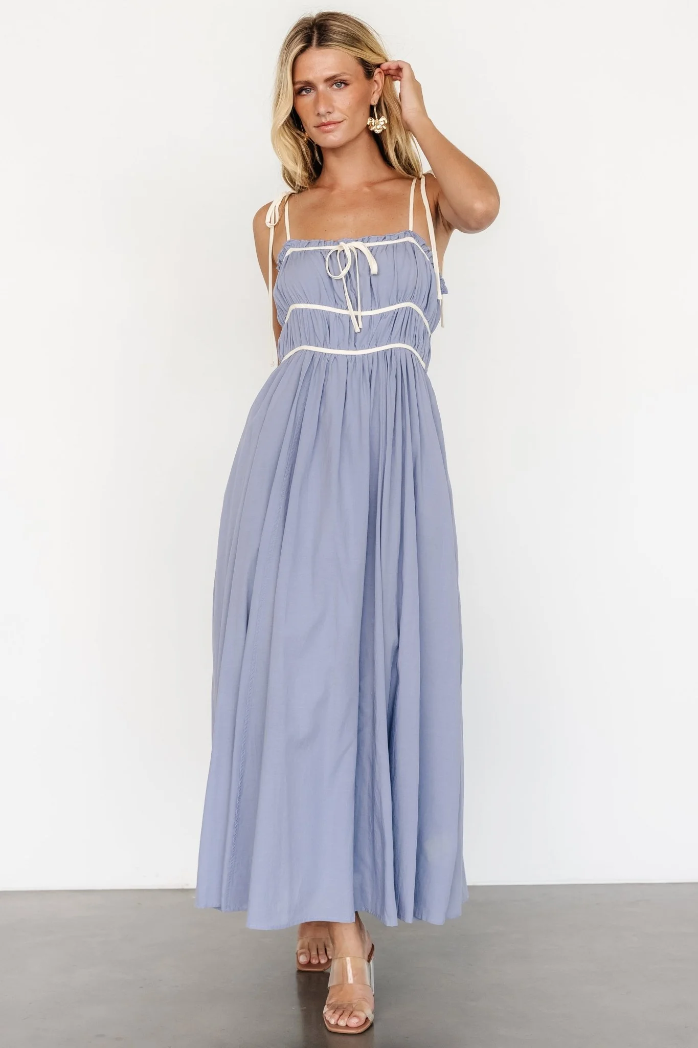 Kerstin Tank Maxi Dress | Peri Blue