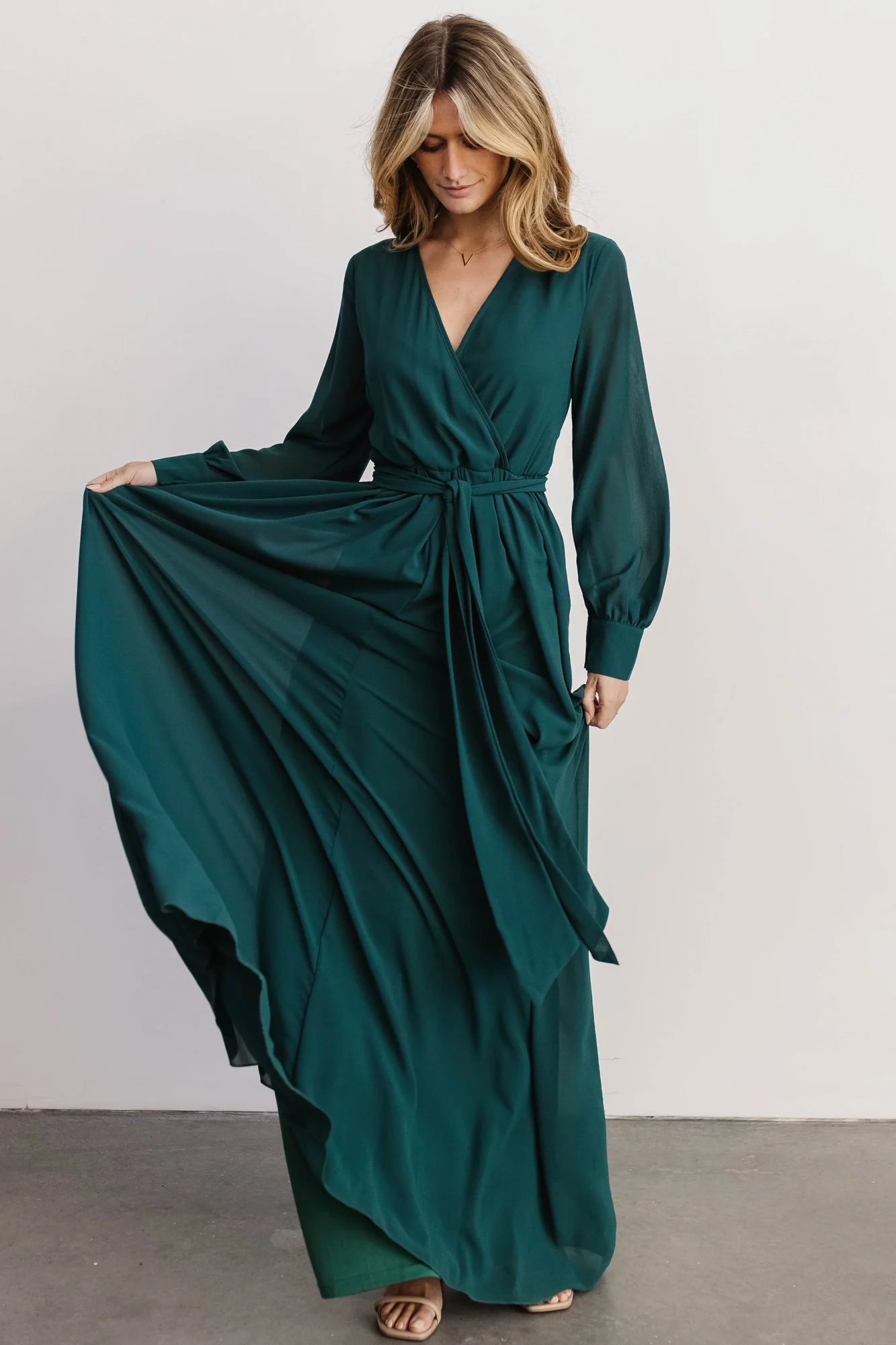 Lydia Maxi Dress | Hunter Green