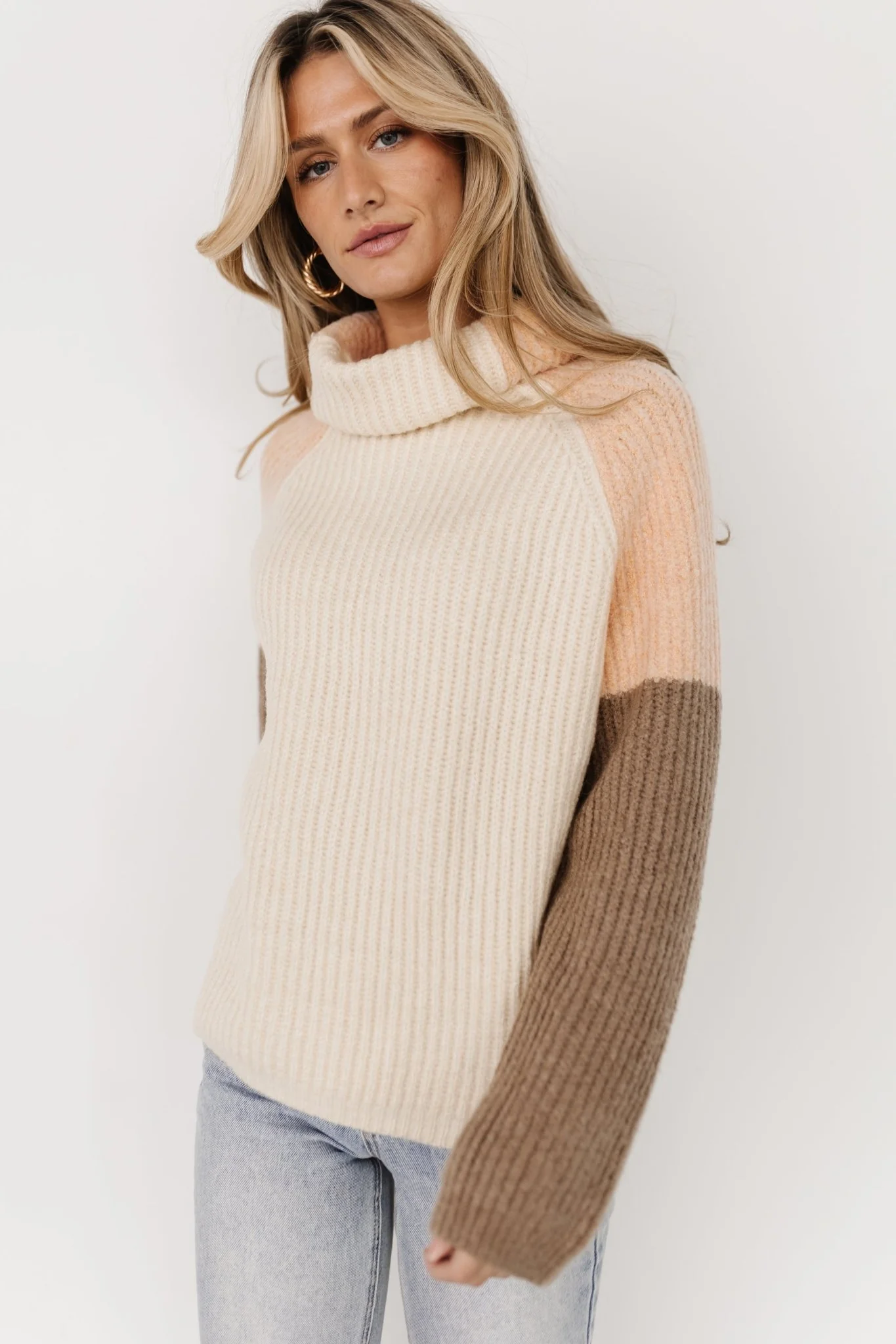 Echo Chunky Knit Sweater | Multi