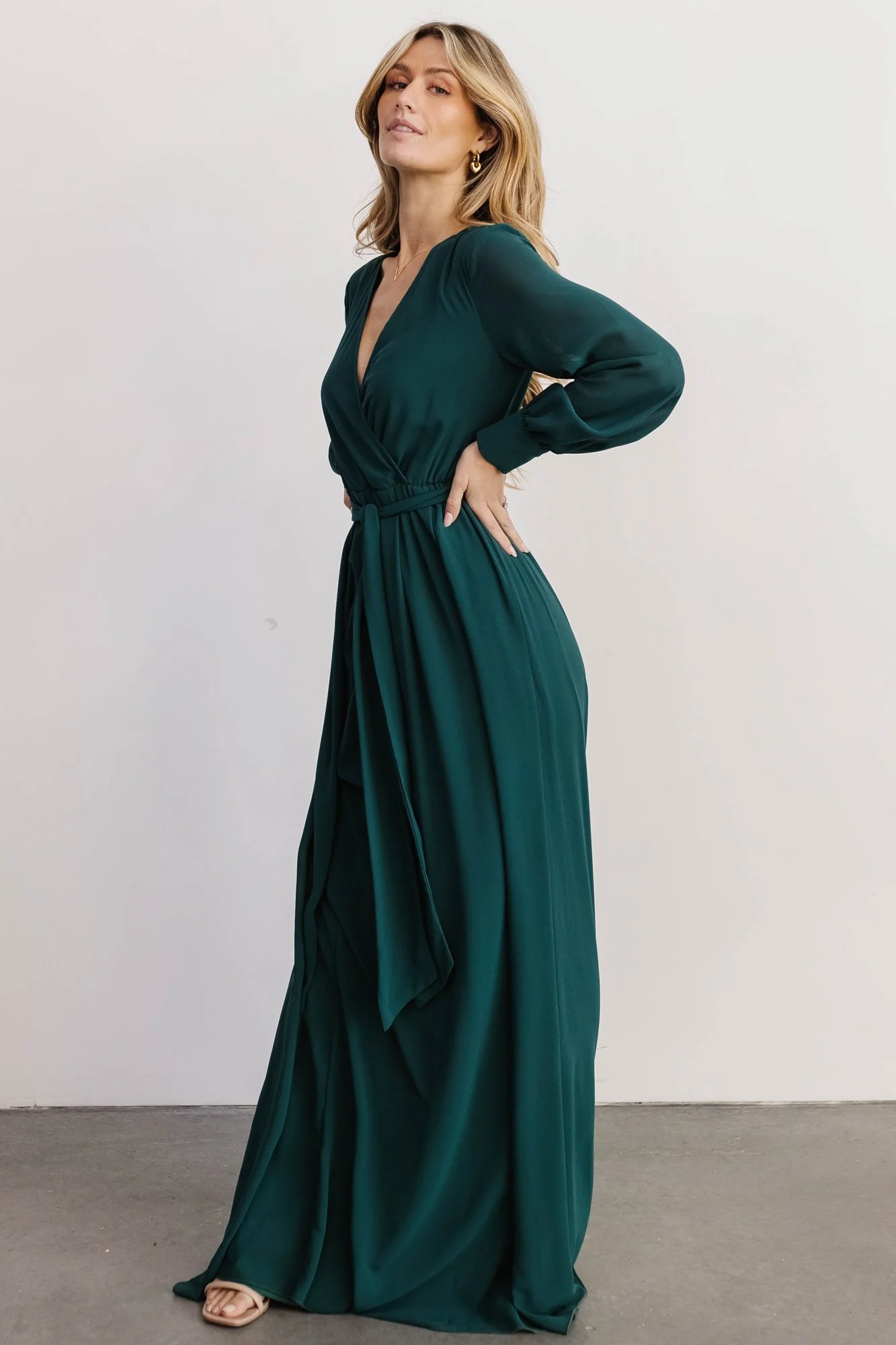 Lydia Maxi Dress | Hunter Green