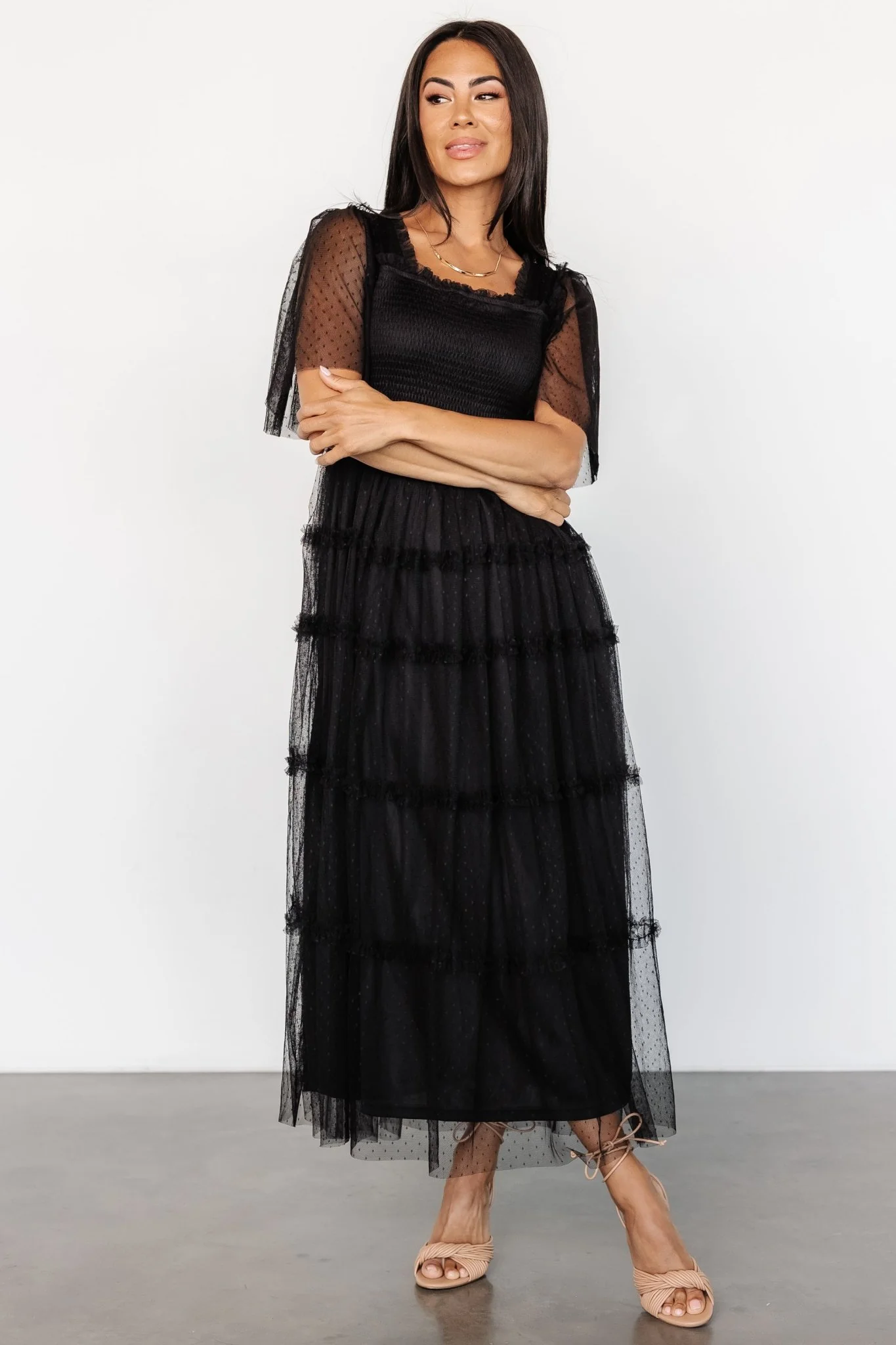 Bexley Tulle Dress | Black
