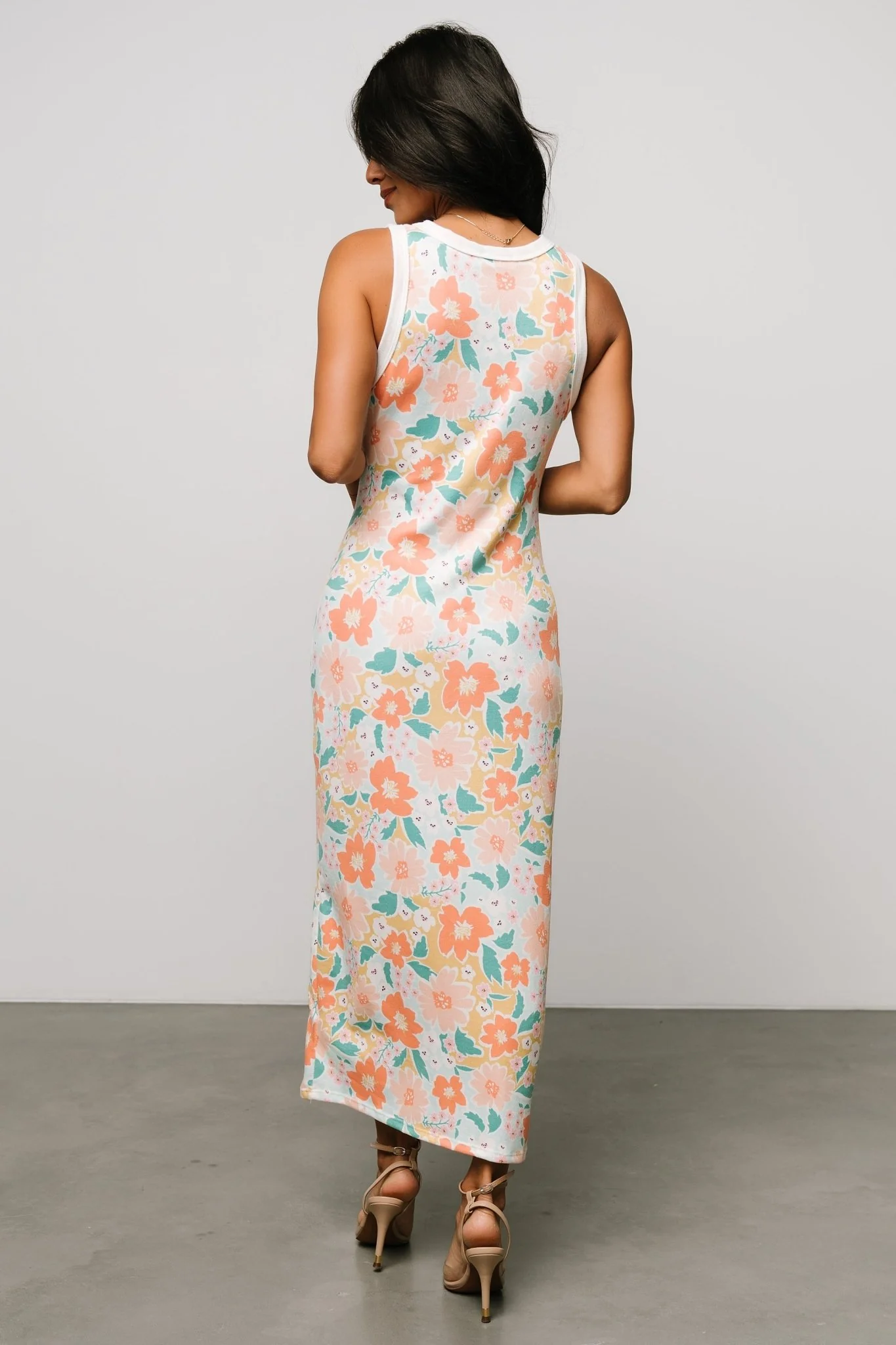 Fresno Tank Maxi Dress | Multi Floral