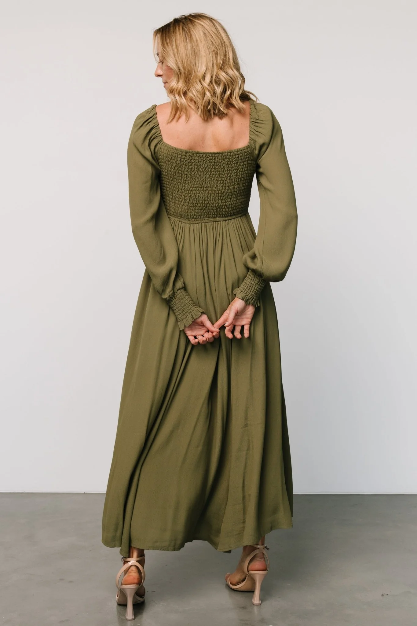 Maddalena Maxi Dress | Olive