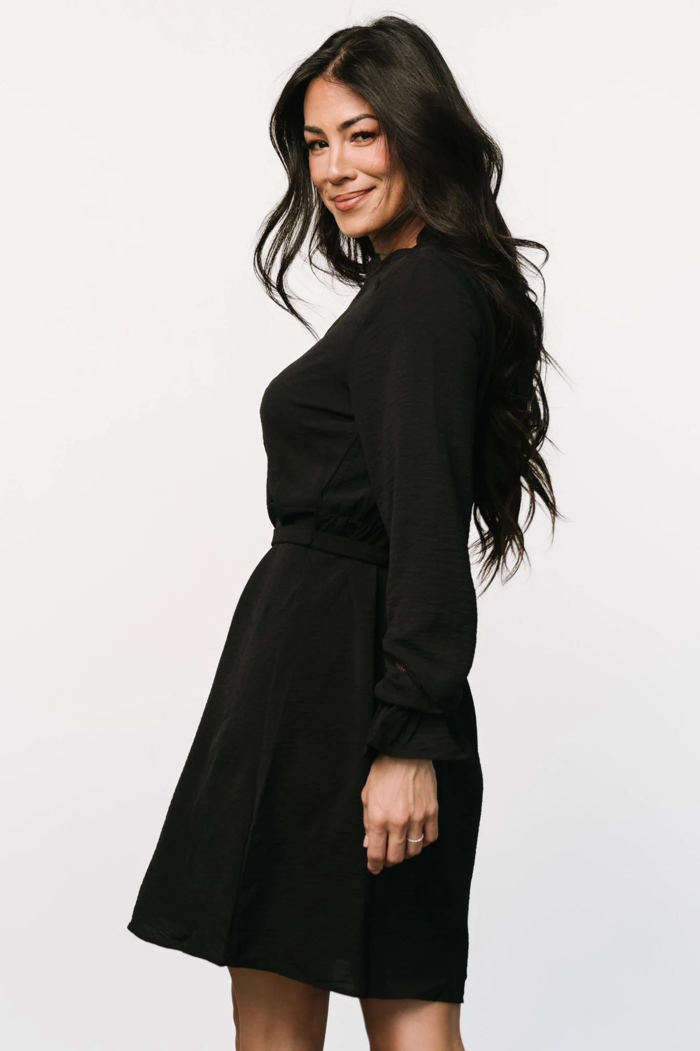 Lillia Short Dress | Black