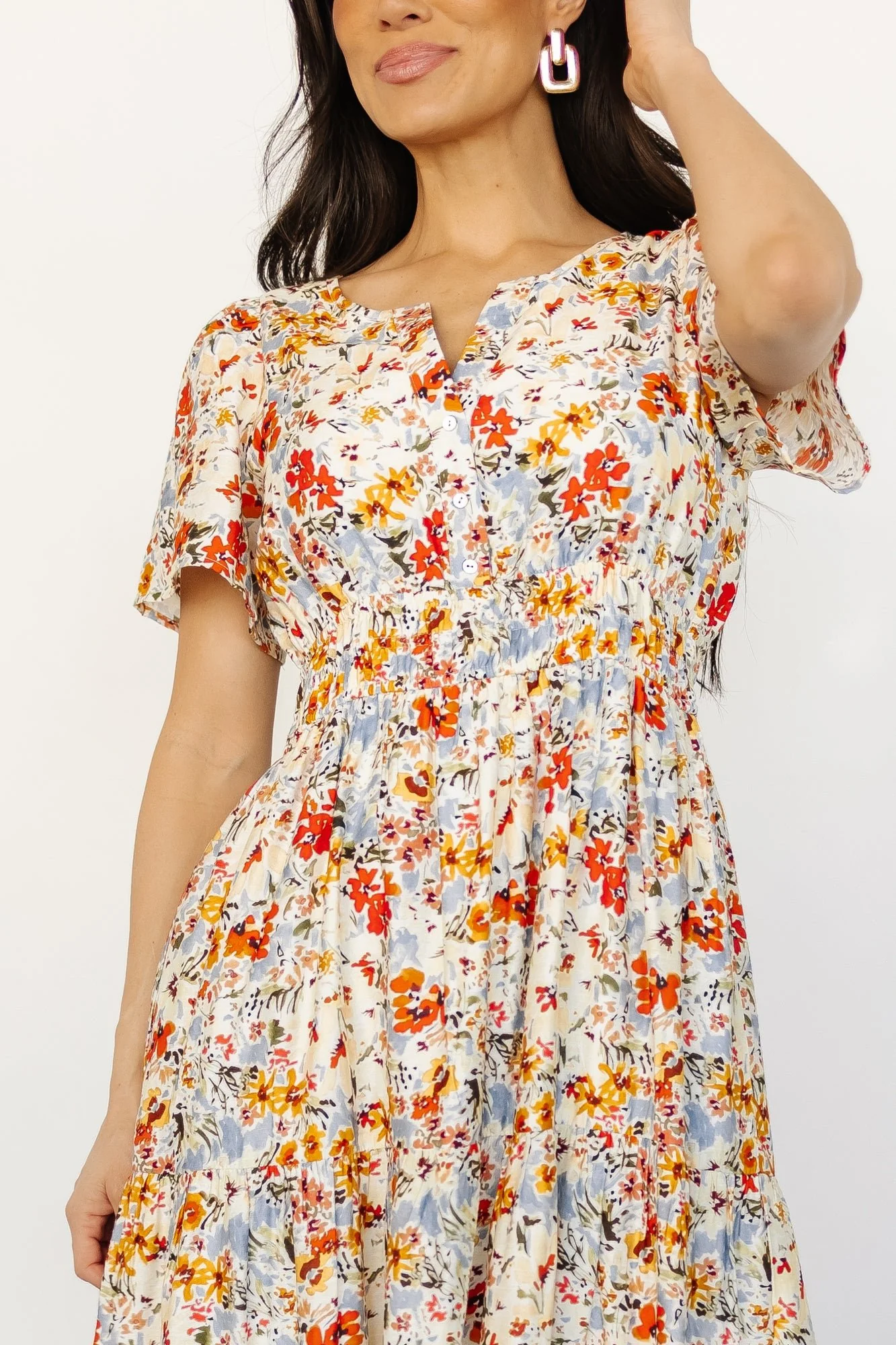 Claudia Maxi Dress | Multi Floral