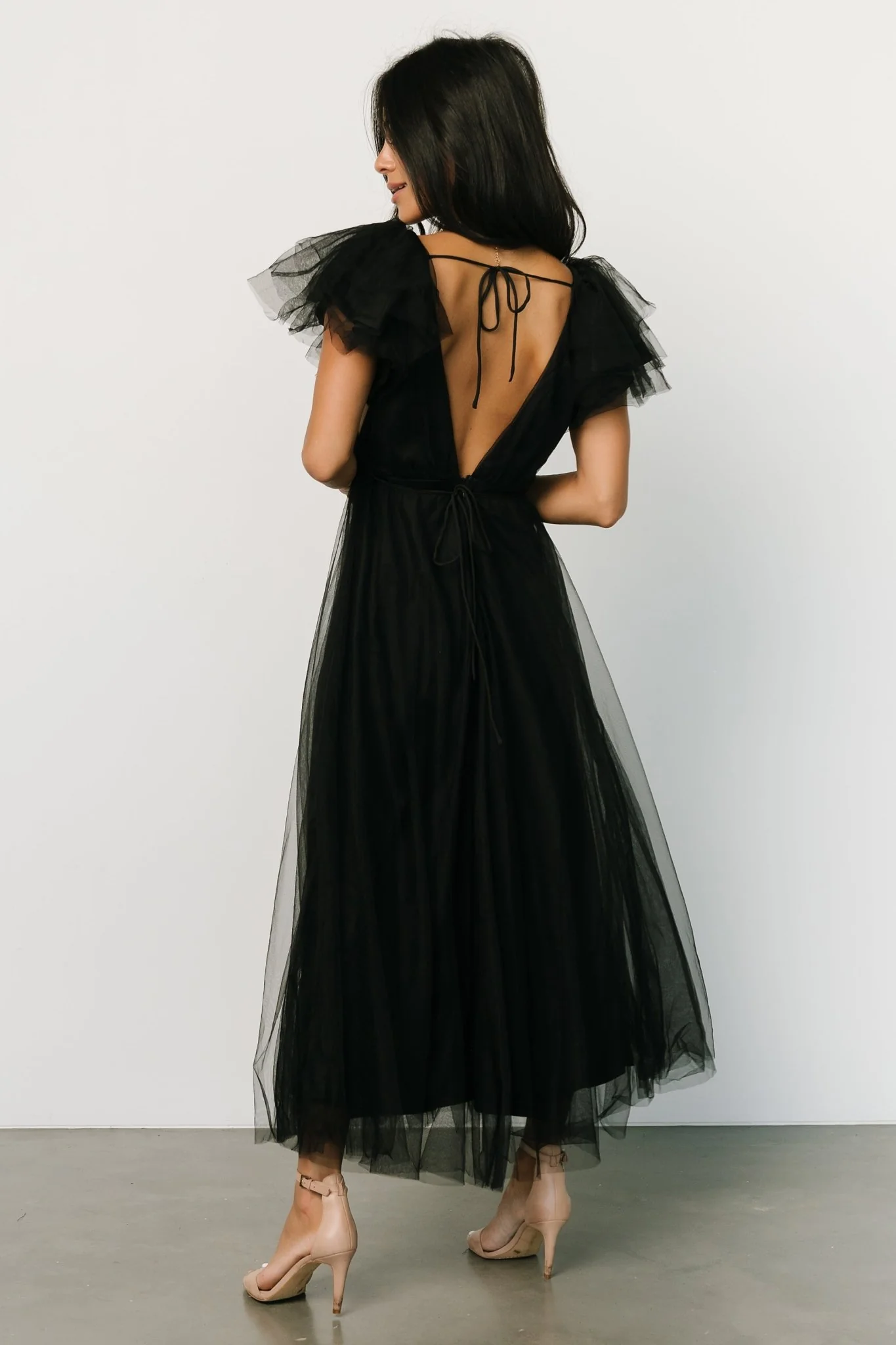 Annabella Tulle Dress | Black