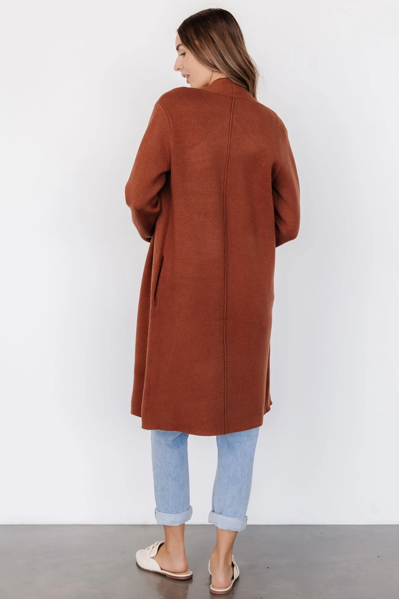 Exeter Shawl Cardigan | Nutmeg