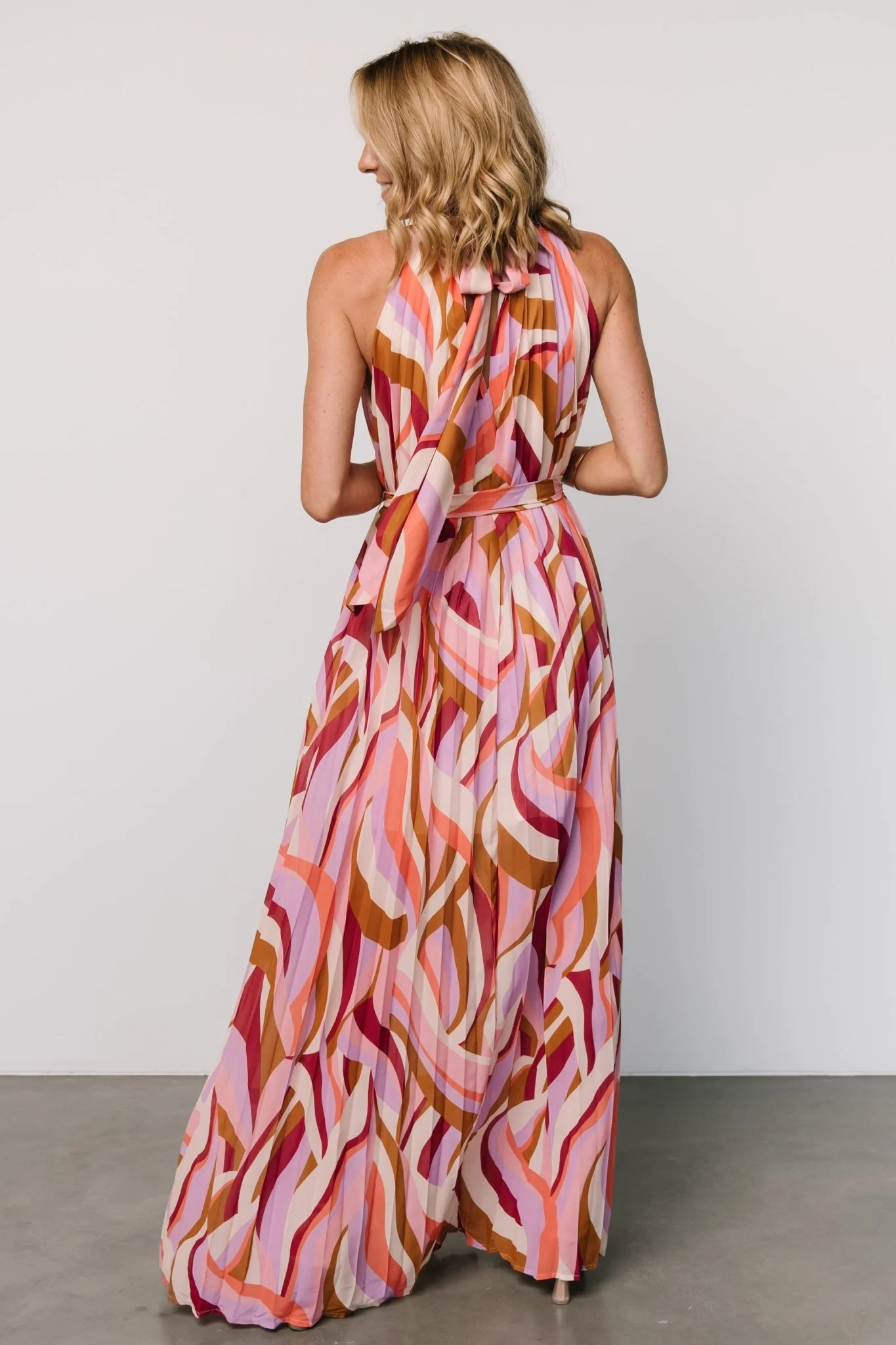 Rita Maxi Dress | Lavender Multi Print