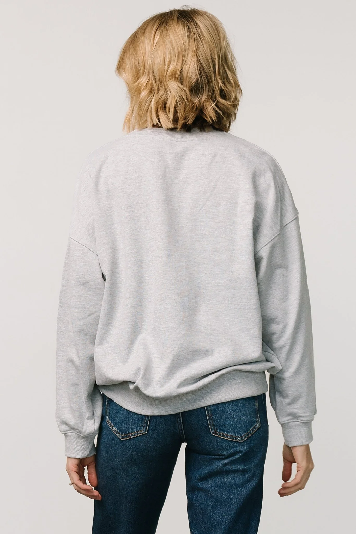 USA Oversized Sweatshirt | Heather Gray