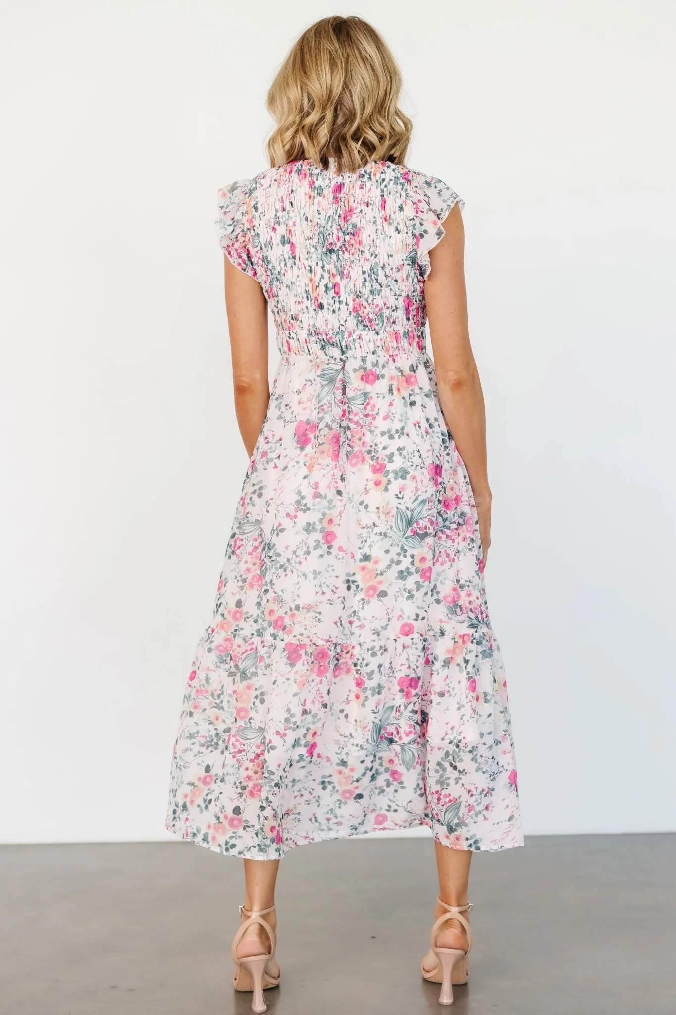 Florencia Dress | Blush + Sage