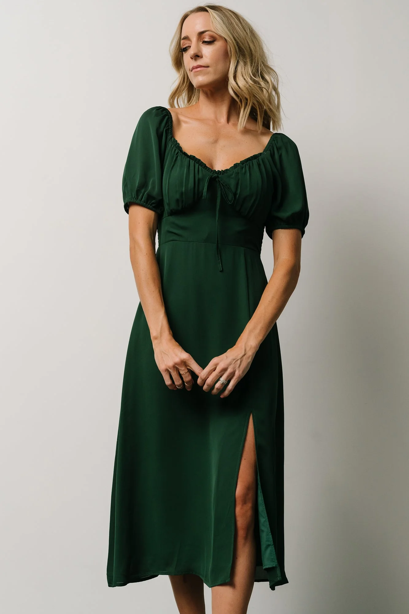 Cadence Midi Dress | Green