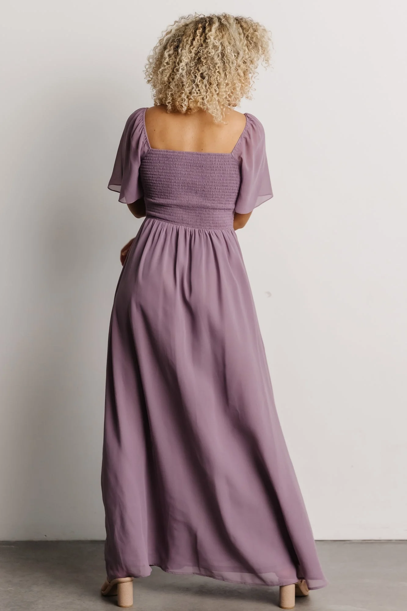 Sierra Sweetheart Maxi Dress | Lilac