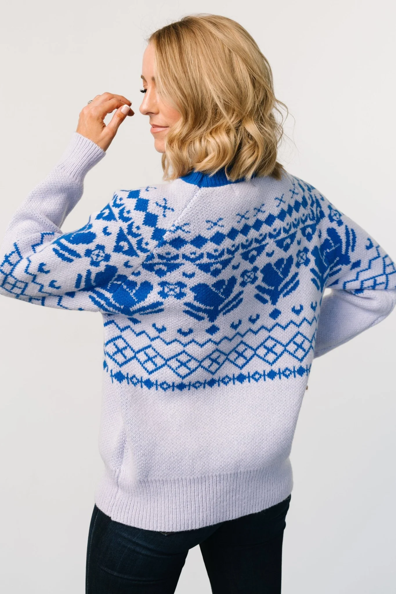 Lucerne Sweater | Blue Multi