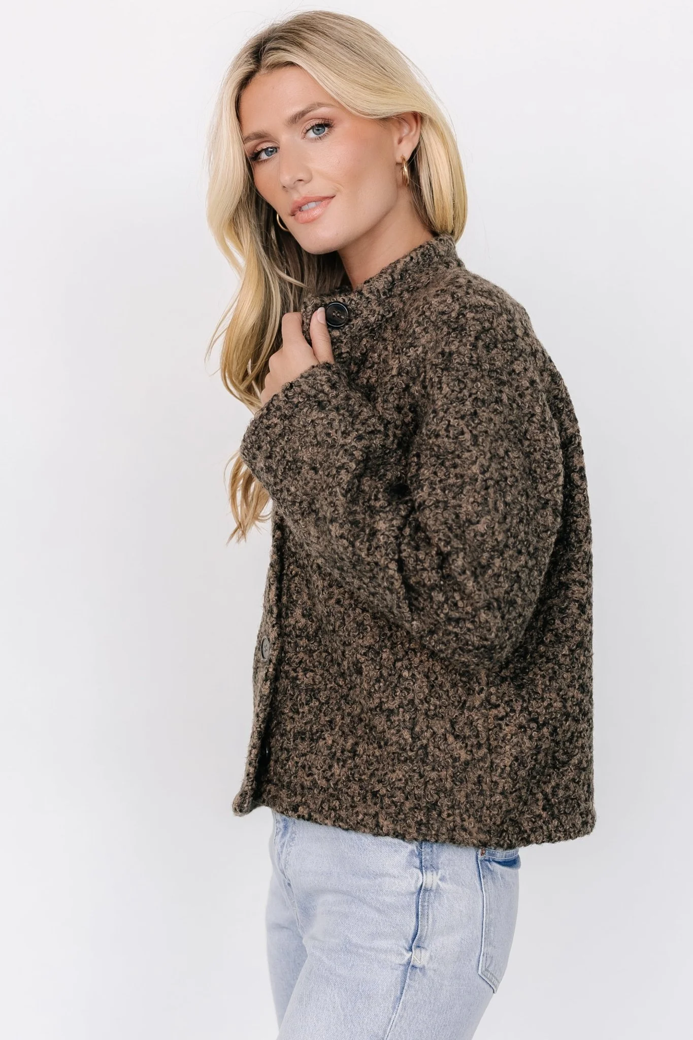 Tilly Jacket | Brown + Black