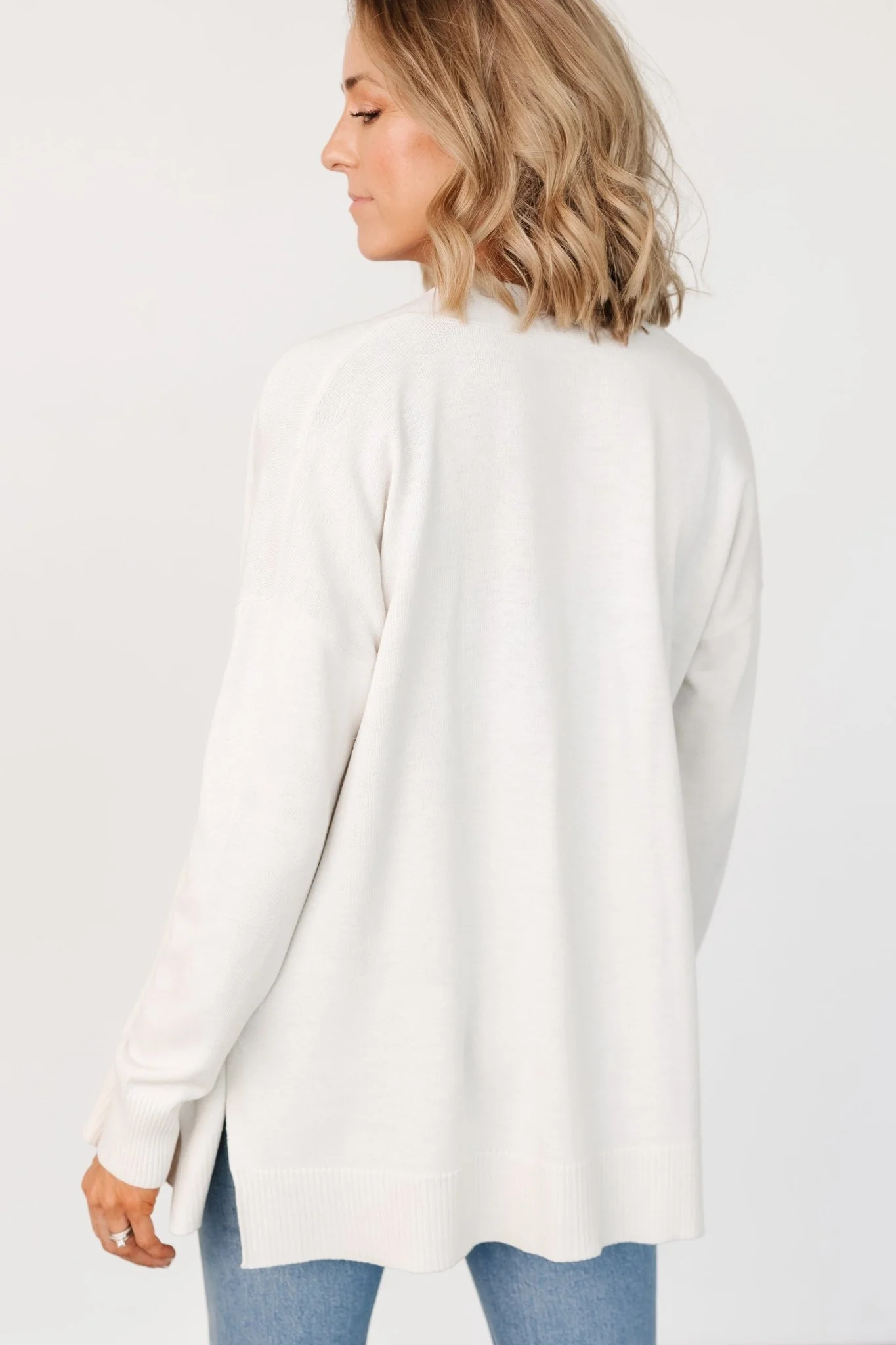 Bennett Pocket Cardigan | Ivory