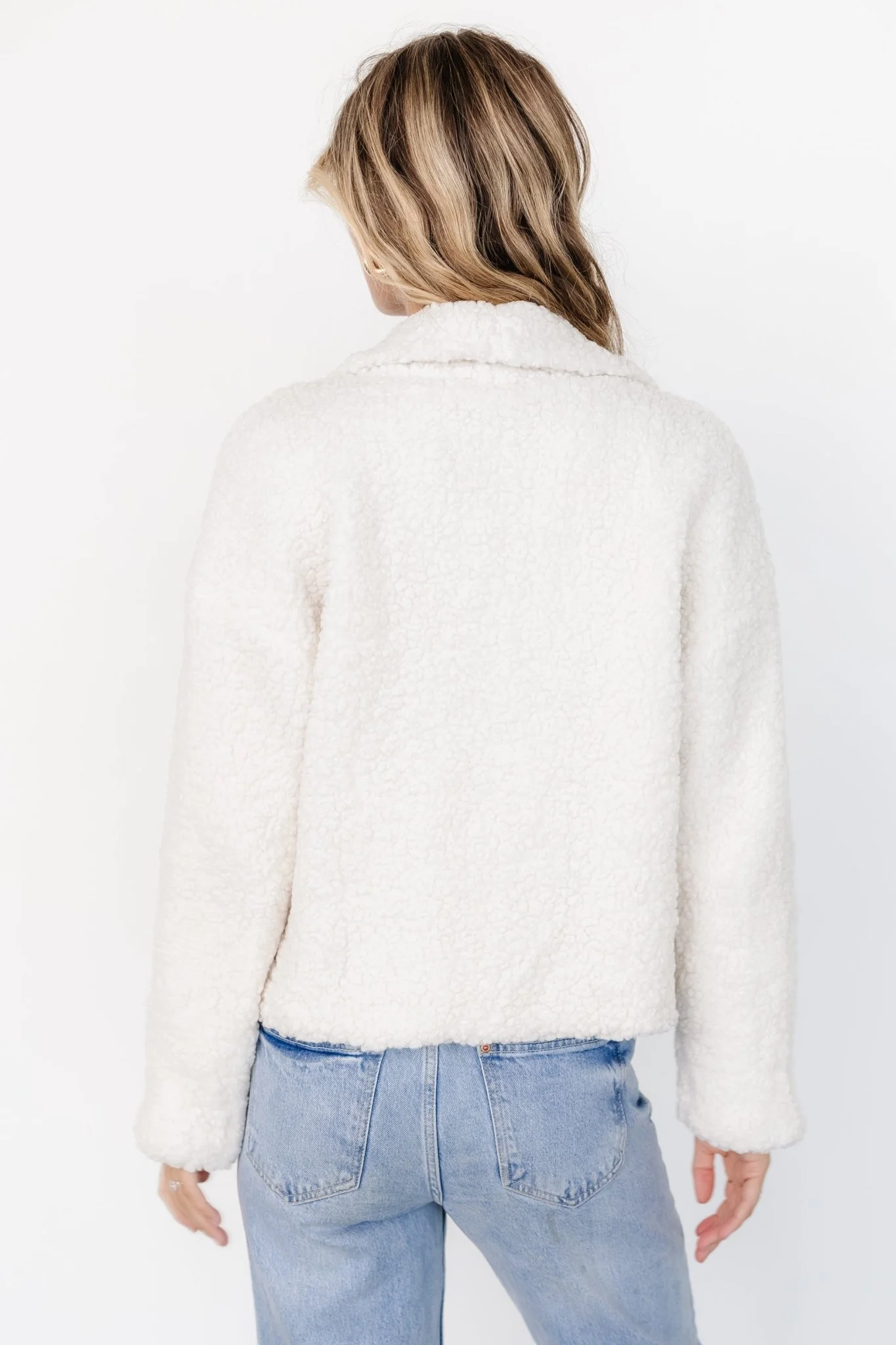 Crest Sherpa Jacket | Off White