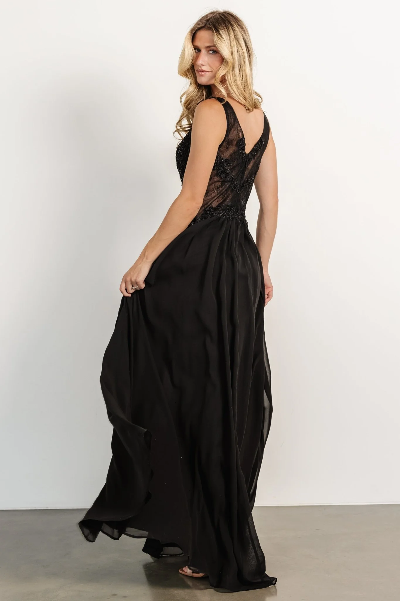 Konstantina Gown | Black