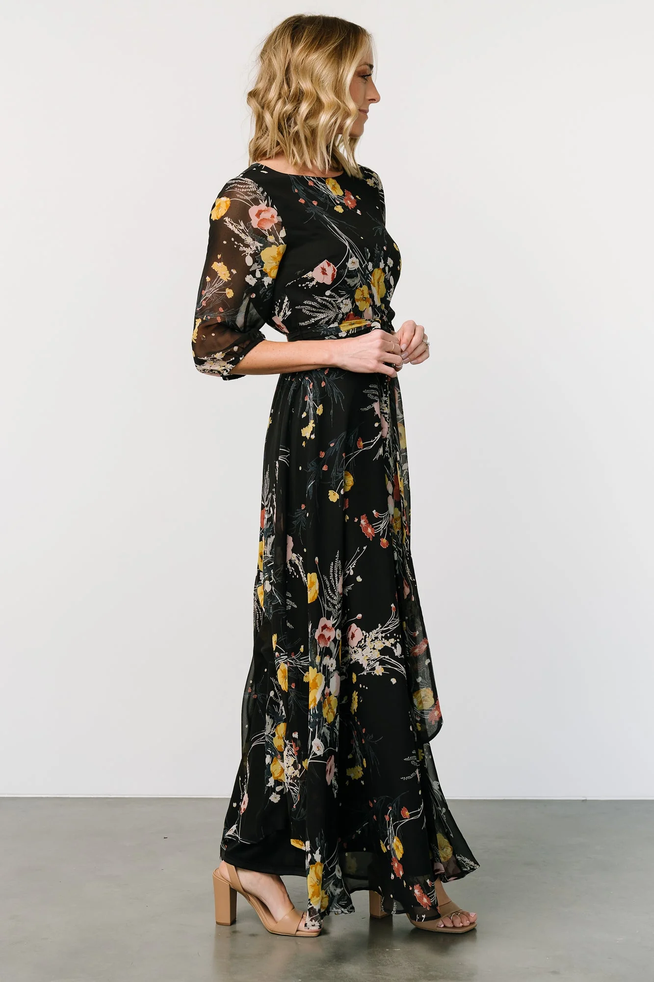 Rebecca Maxi Dress | Botanical Floral