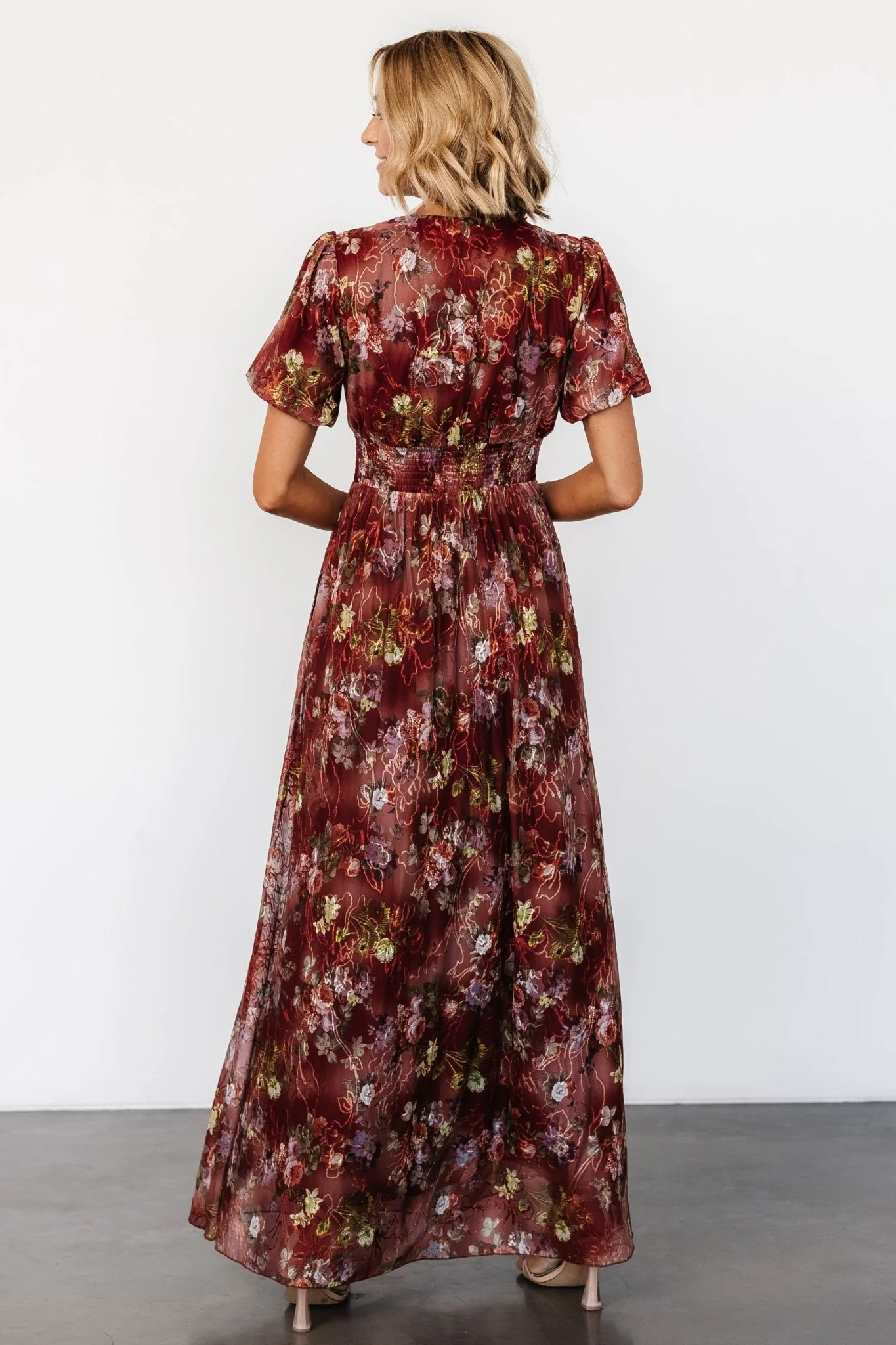 Ardley Maxi Dress | Rust Multi Floral