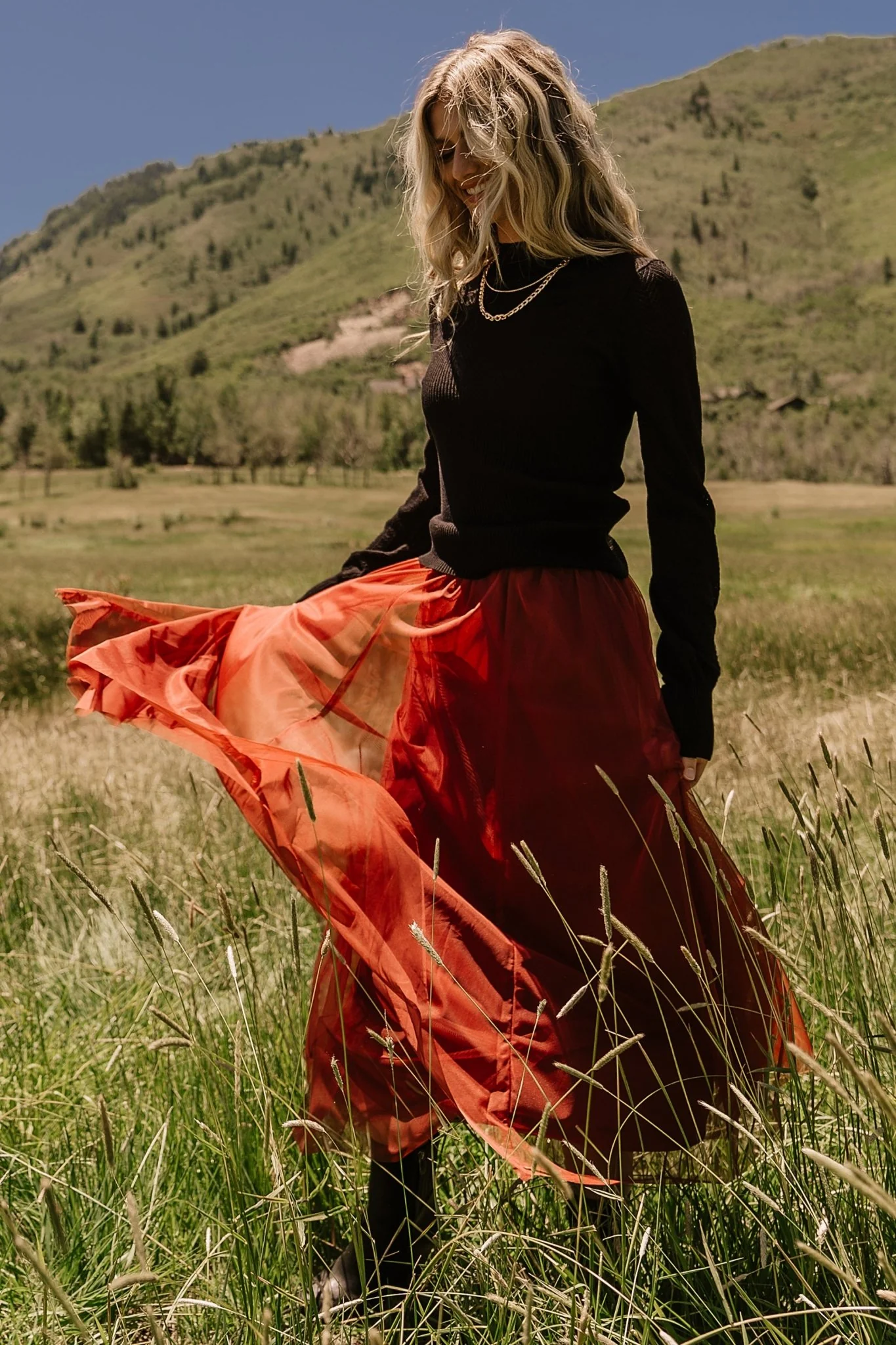 Mila Tulle Skirt | Cinnamon