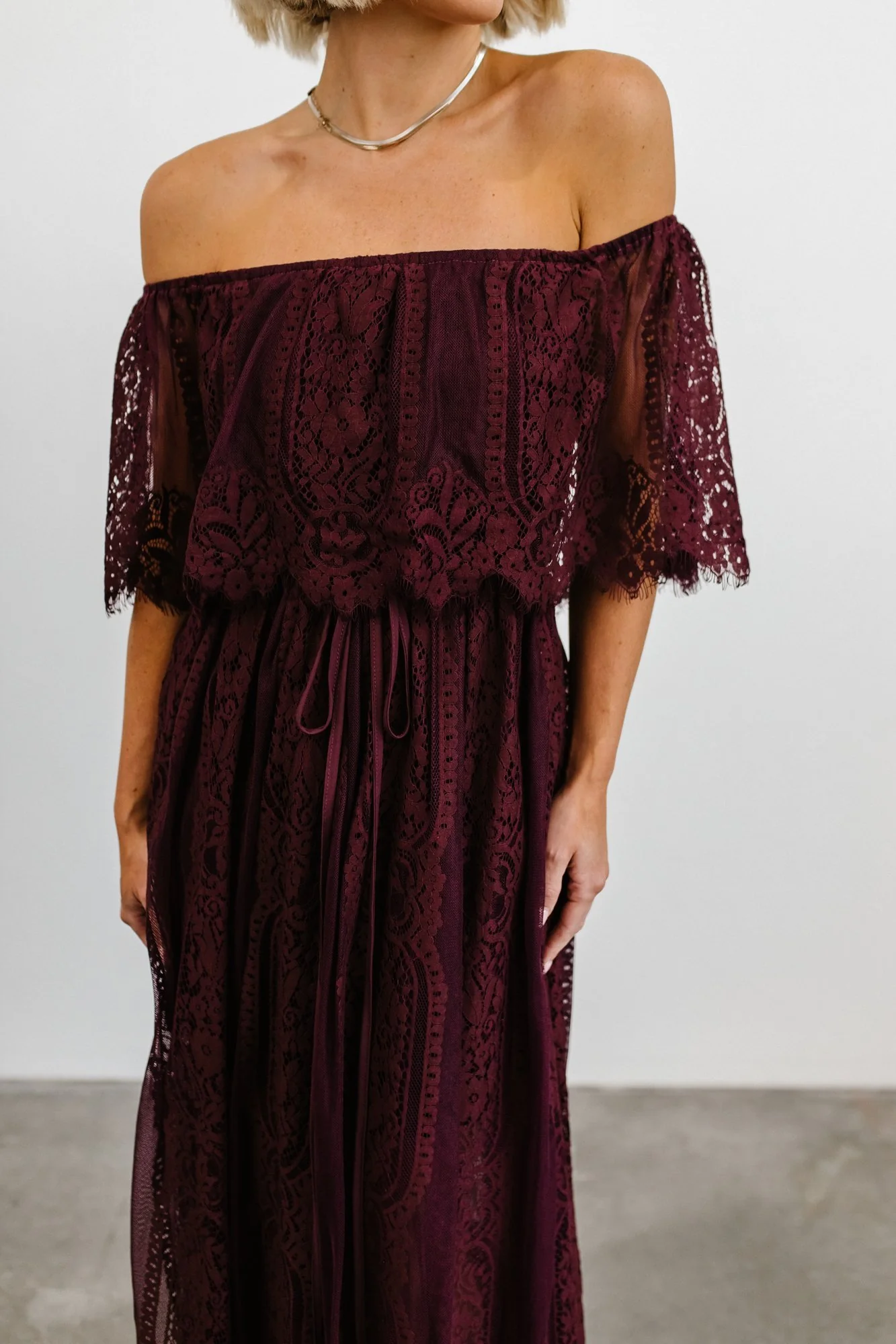 Caroline Lace Maxi Dress | Mulberry