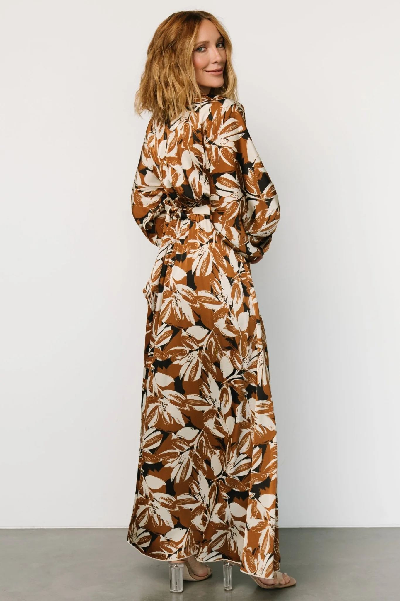 Yolanthe Maxi Dress | Copper Multi