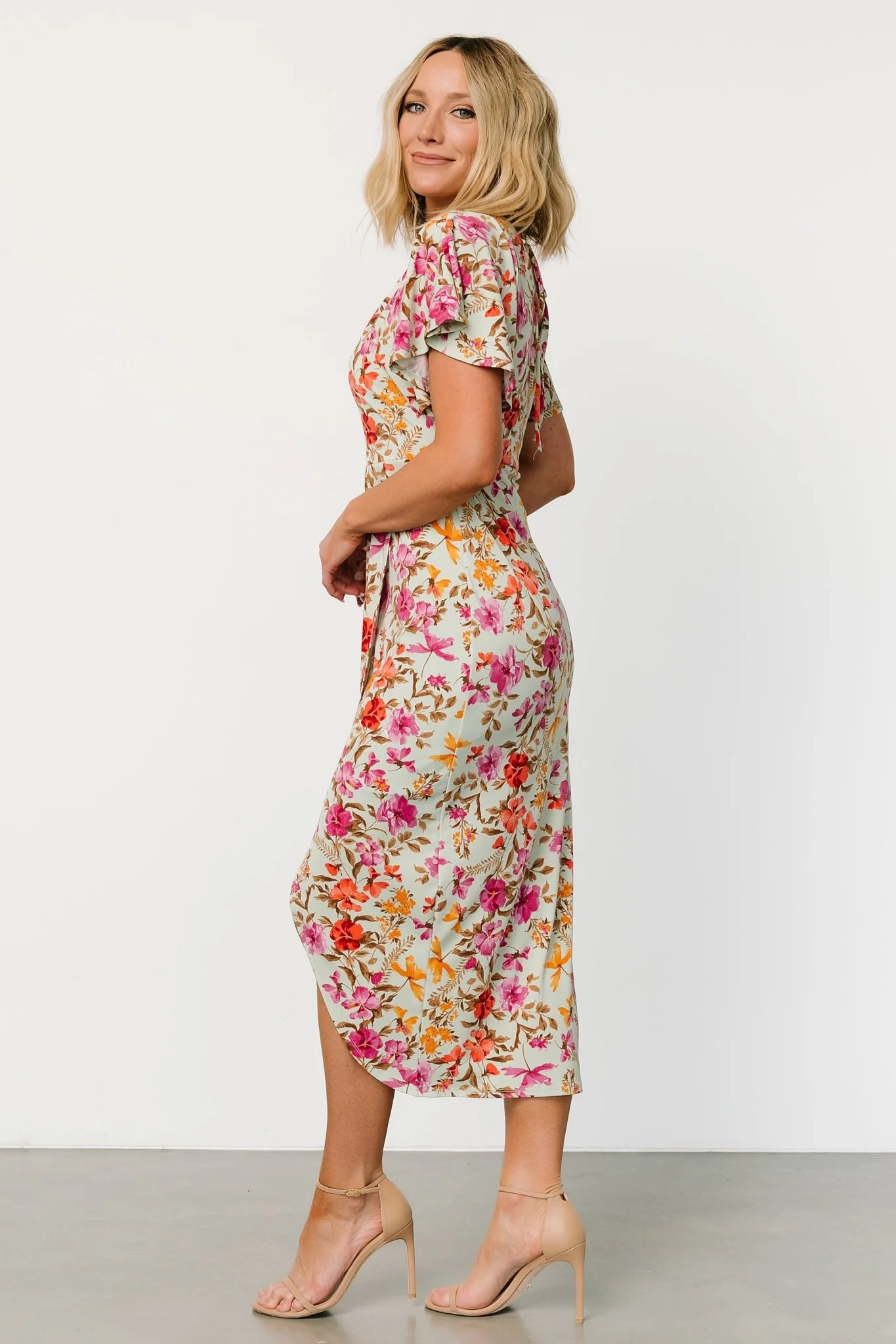 Bloomfield Midi Dress | Sage Floral