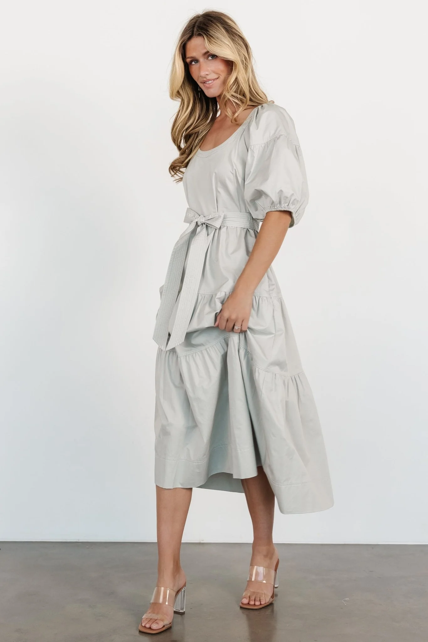 Dorothy Poplin Maxi Dress | Sage
