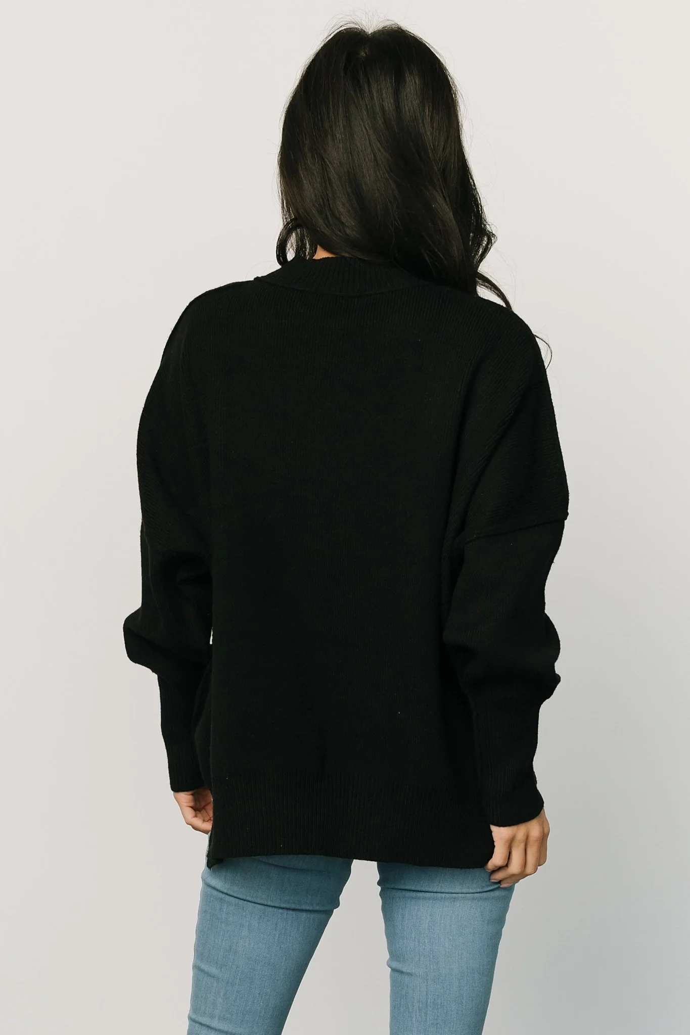 Jeremiah Knit Sweater | Black