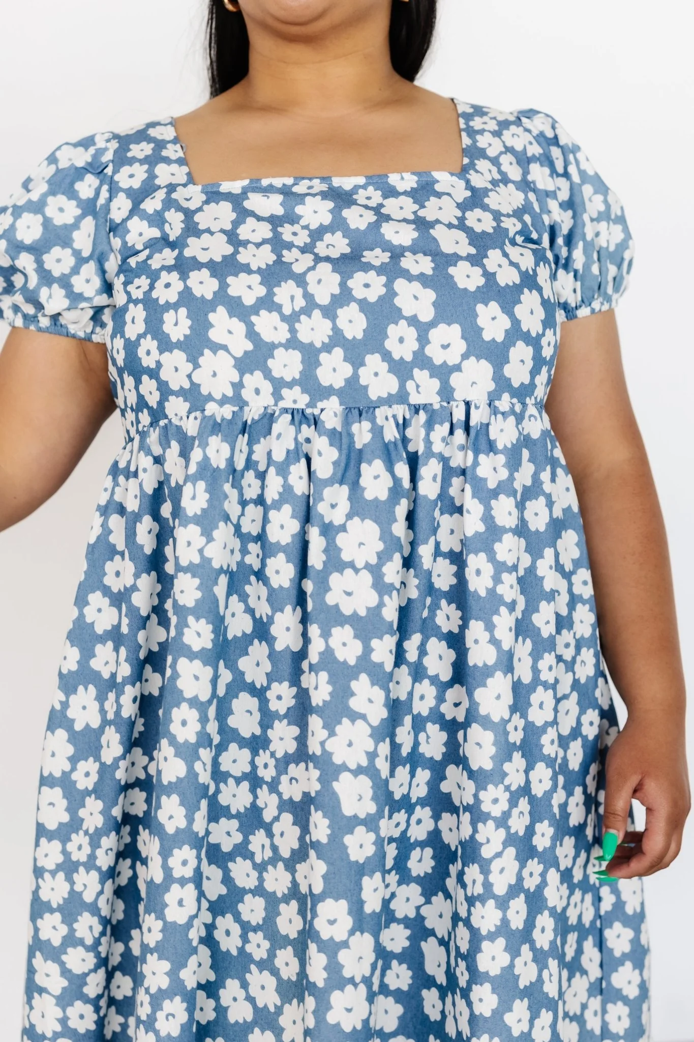 McKell Mini Dress | Chambray Floral