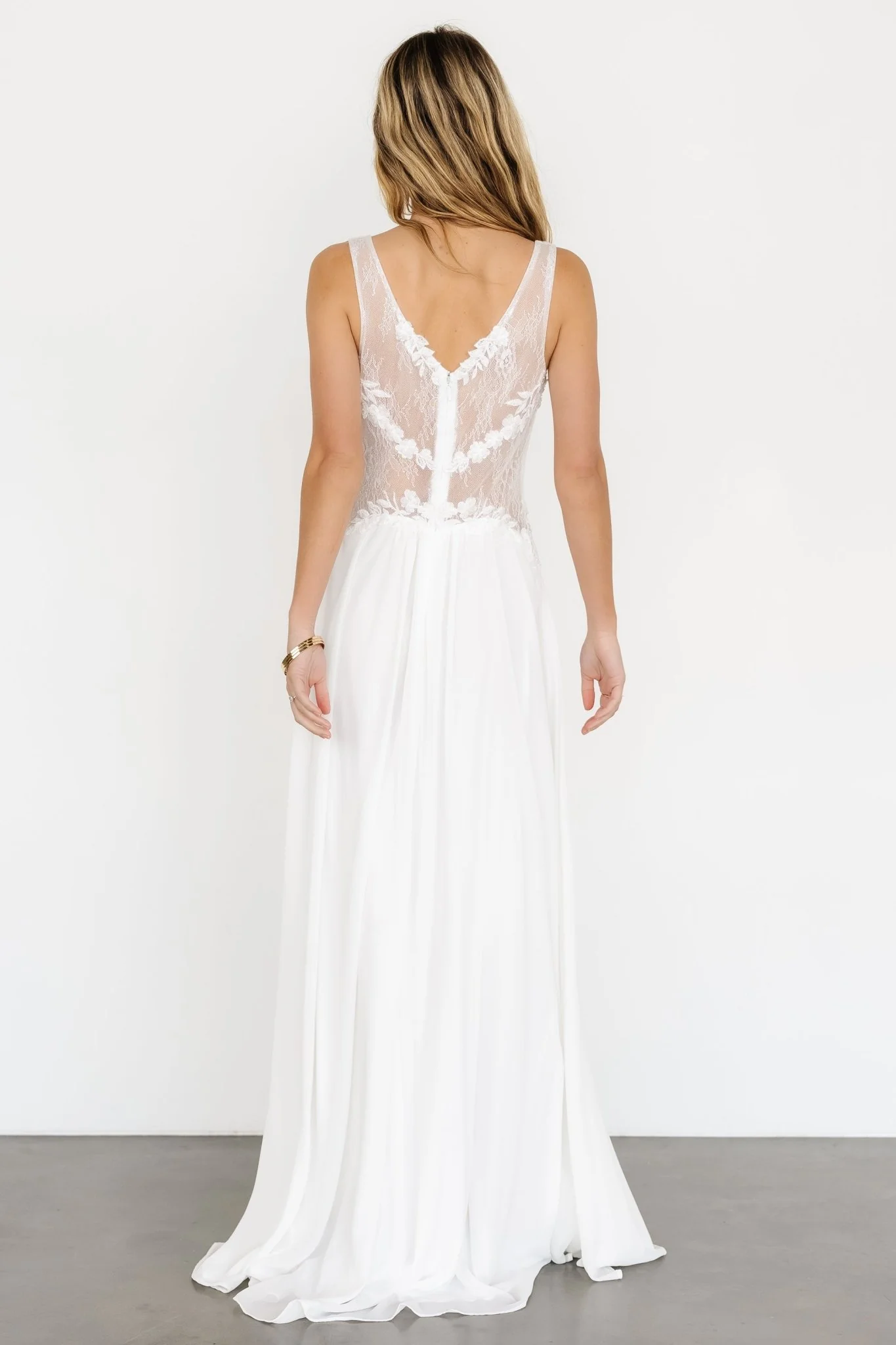 Konstantina Gown | White