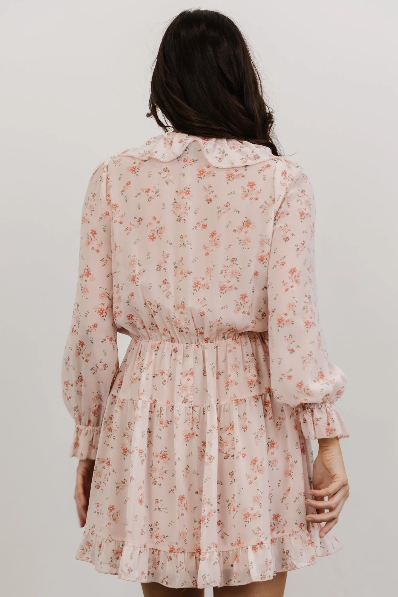 Doris Mini Dress | Blush Floral