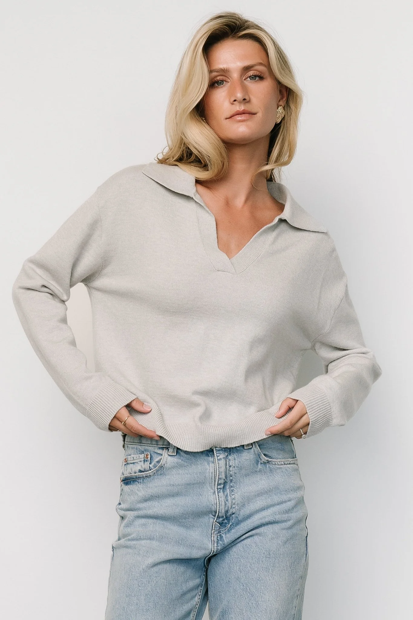 Bodhi Sweater | Light Gray