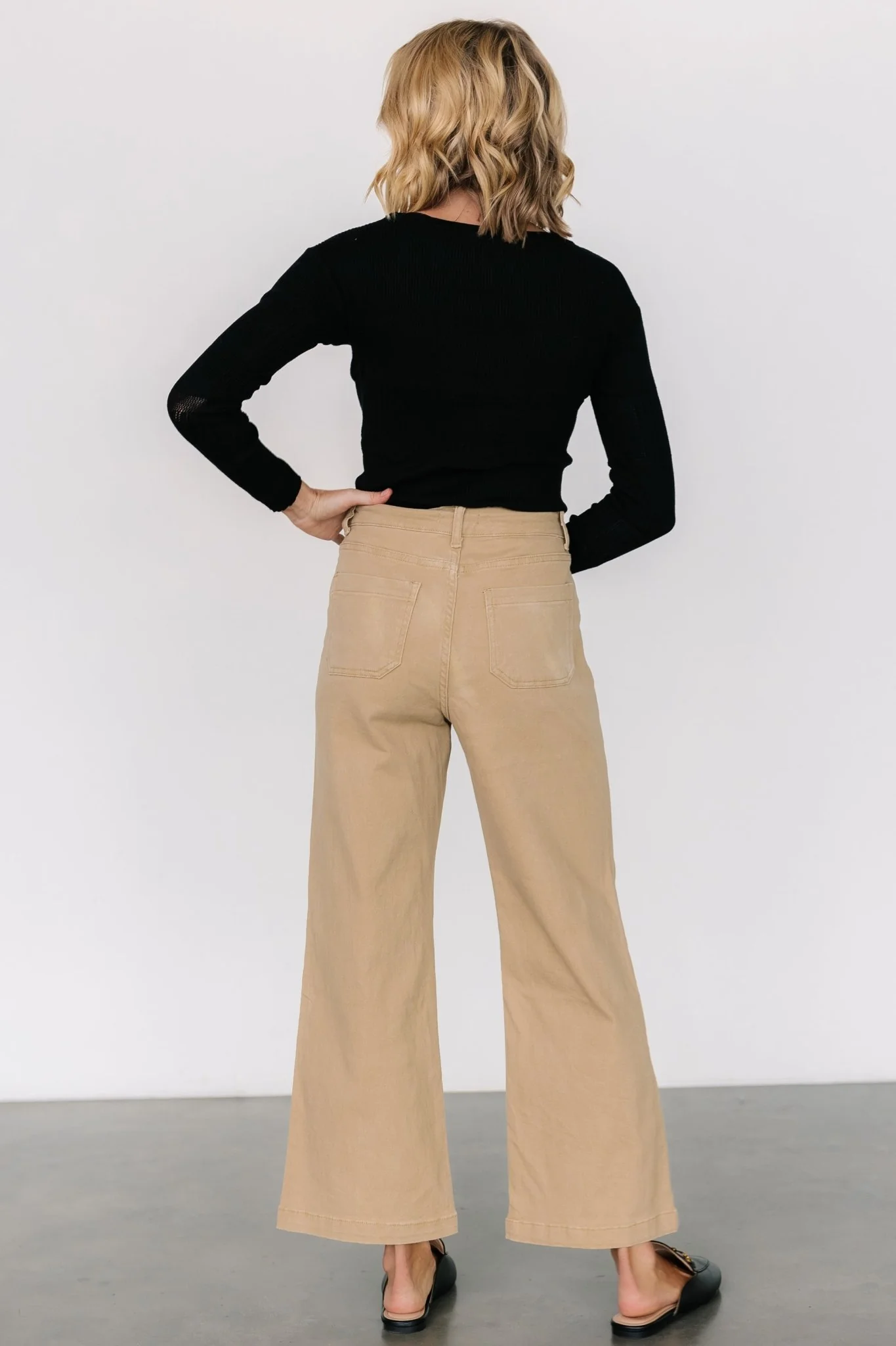 Polli Patch Pocket Pants | Tan