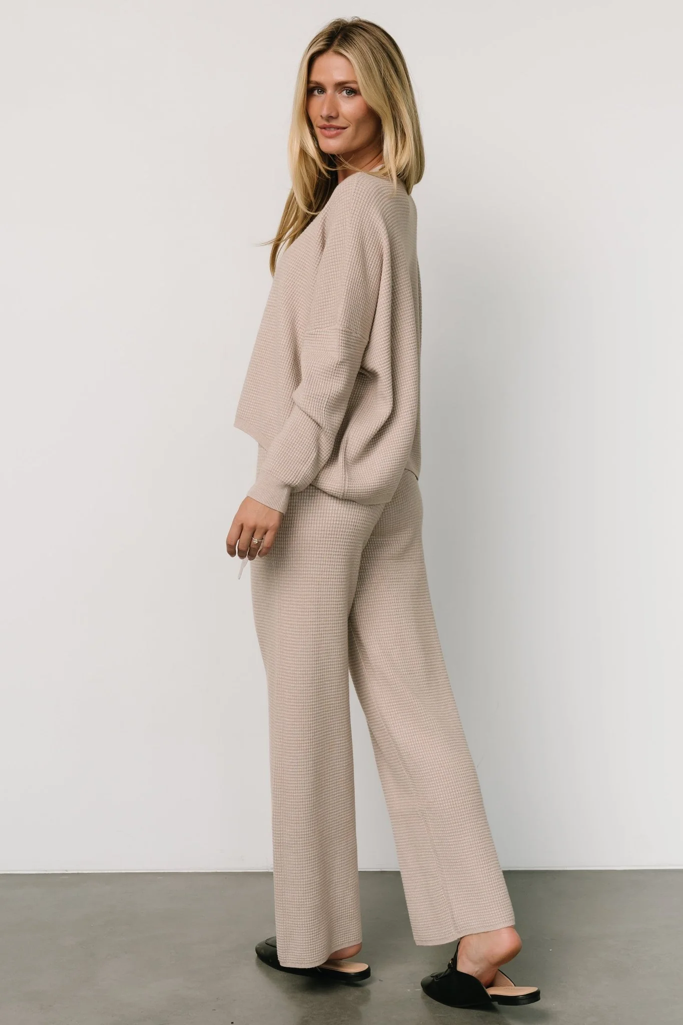 Owen Waffle Pants | Oatmeal