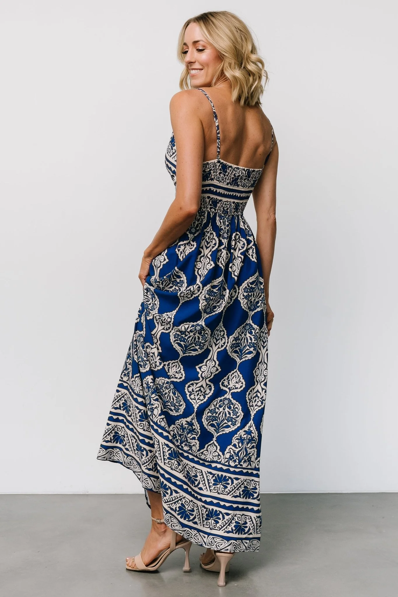 Davinah V Neck Maxi Dress | Blue Print
