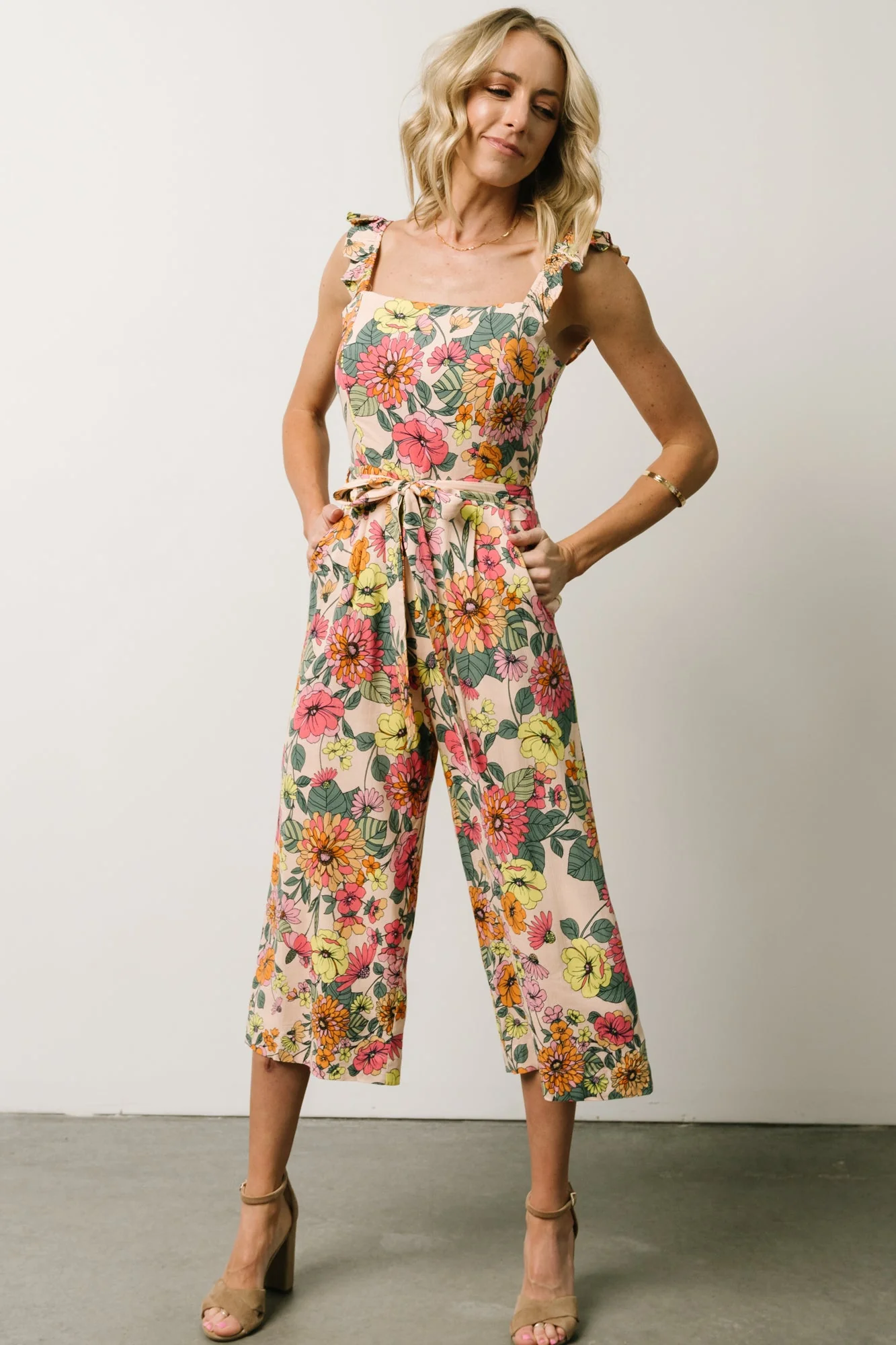 Gemma Jumpsuit | Multi Floral