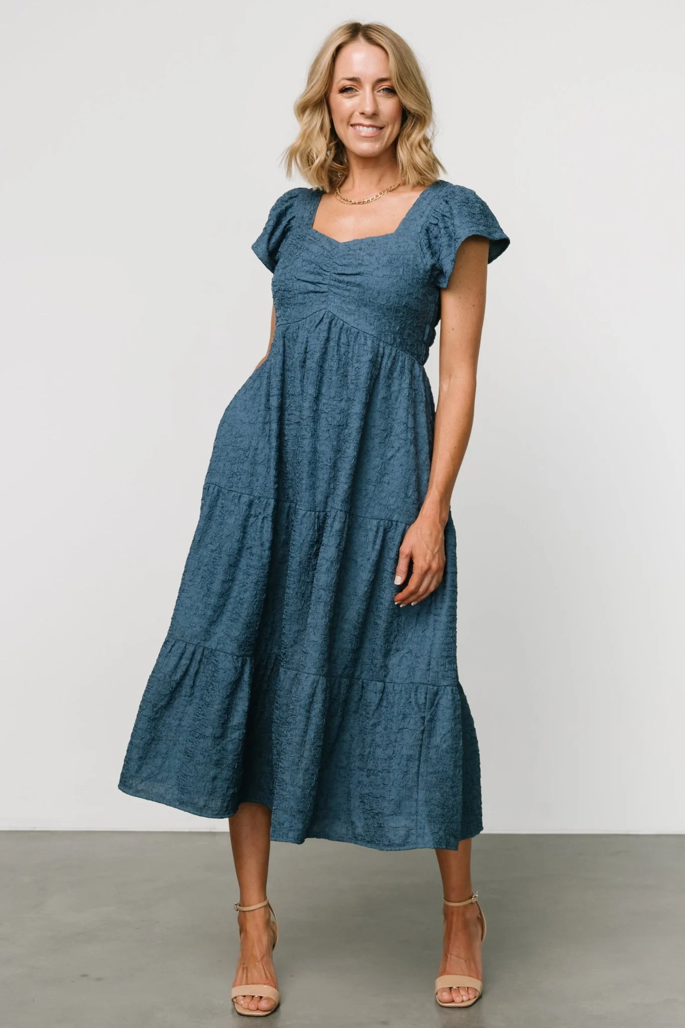 Kesler Midi Dress | Blue
