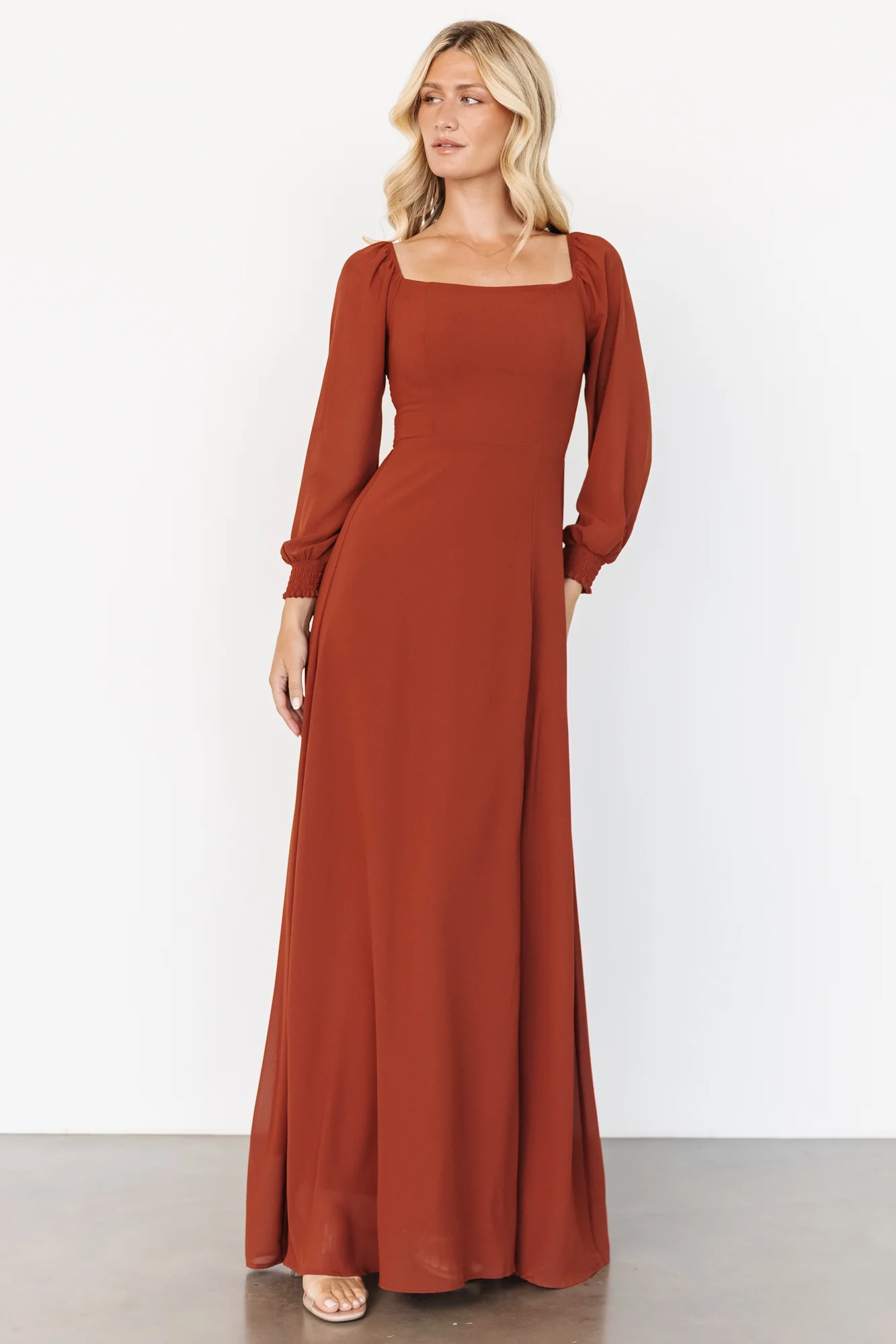 Giselle Maxi Dress | Rust