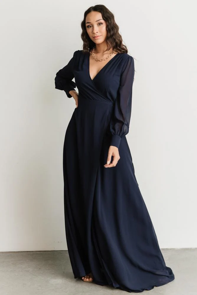 Kelsey Wrap Dress | Navy