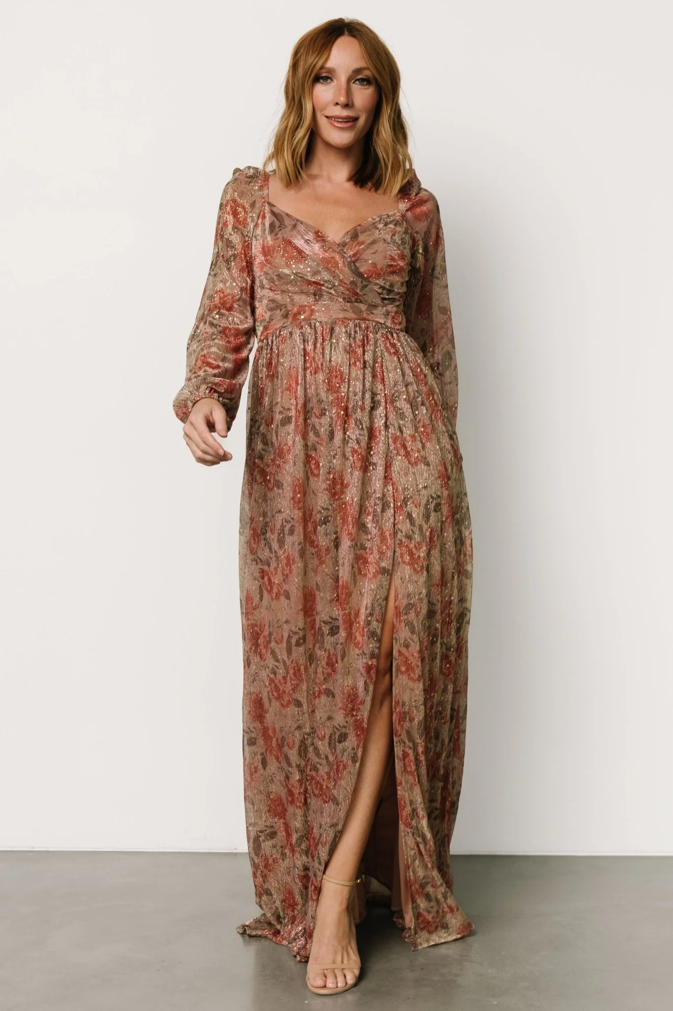 Kirsi Maxi Dress | Rose Floral