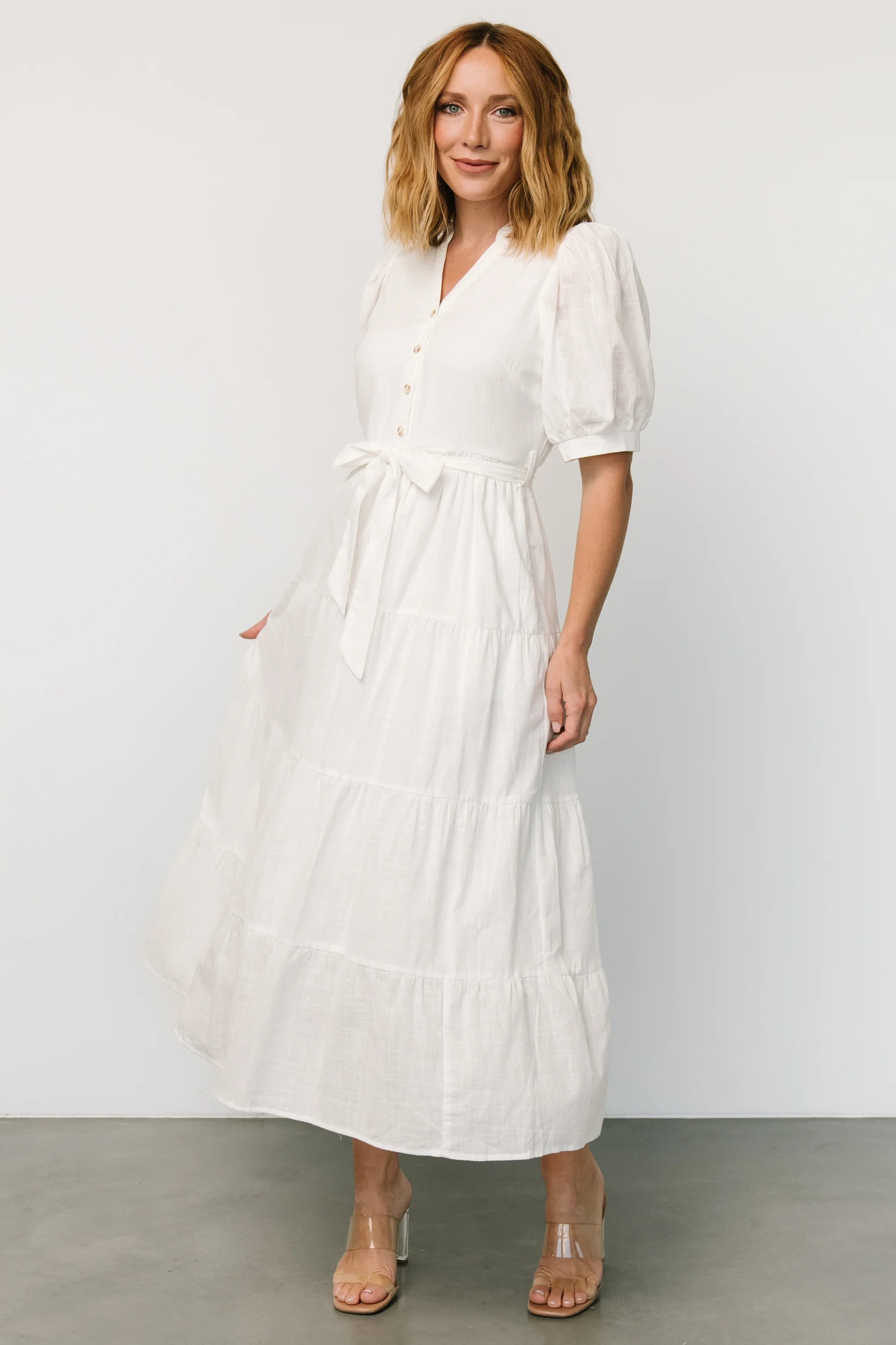 Camille Maxi Dress | Off White