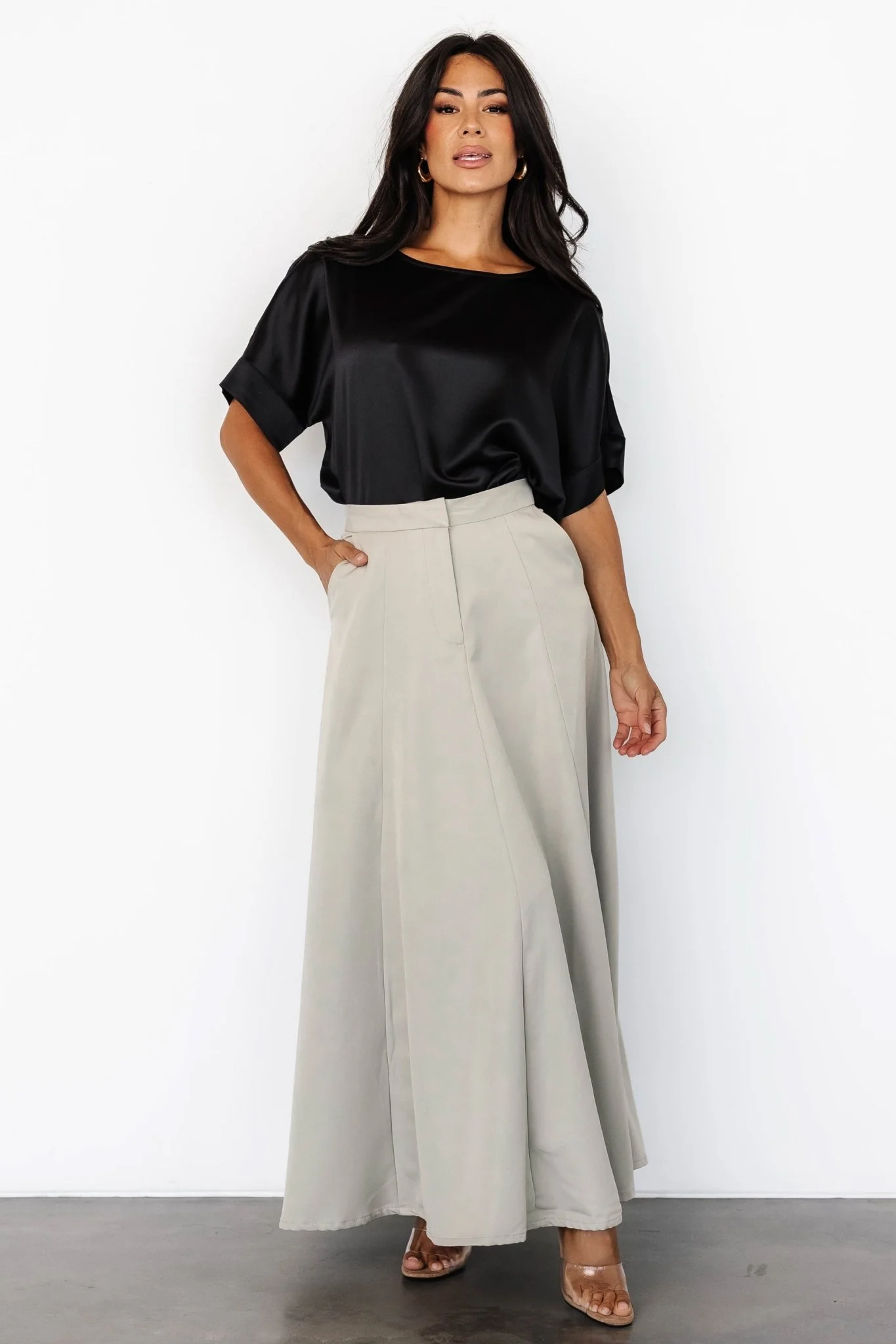 Shaylyn Maxi Skirt | Natural