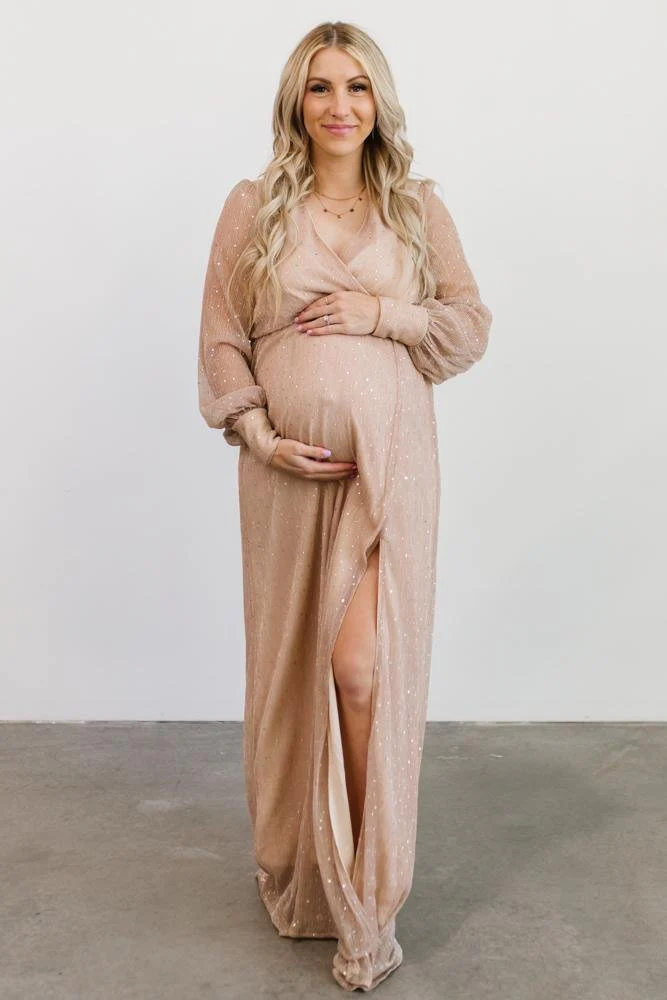 Abigail Sparkle Gown | Champagne