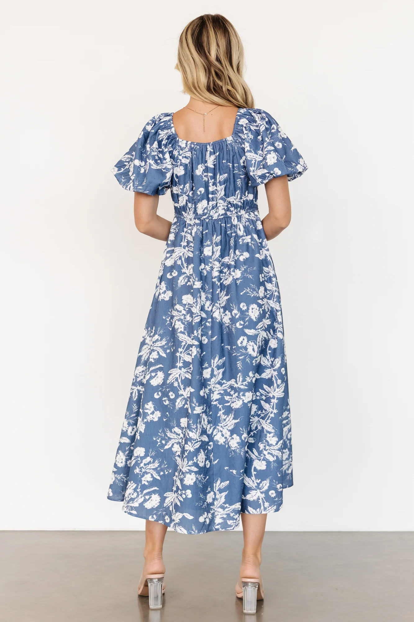 Graceland Maxi Dress | Slate + White Floral